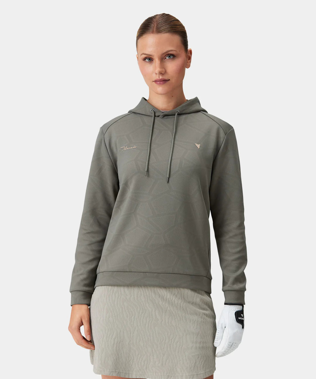 Macade Dömu Tech Cropped Hoodie