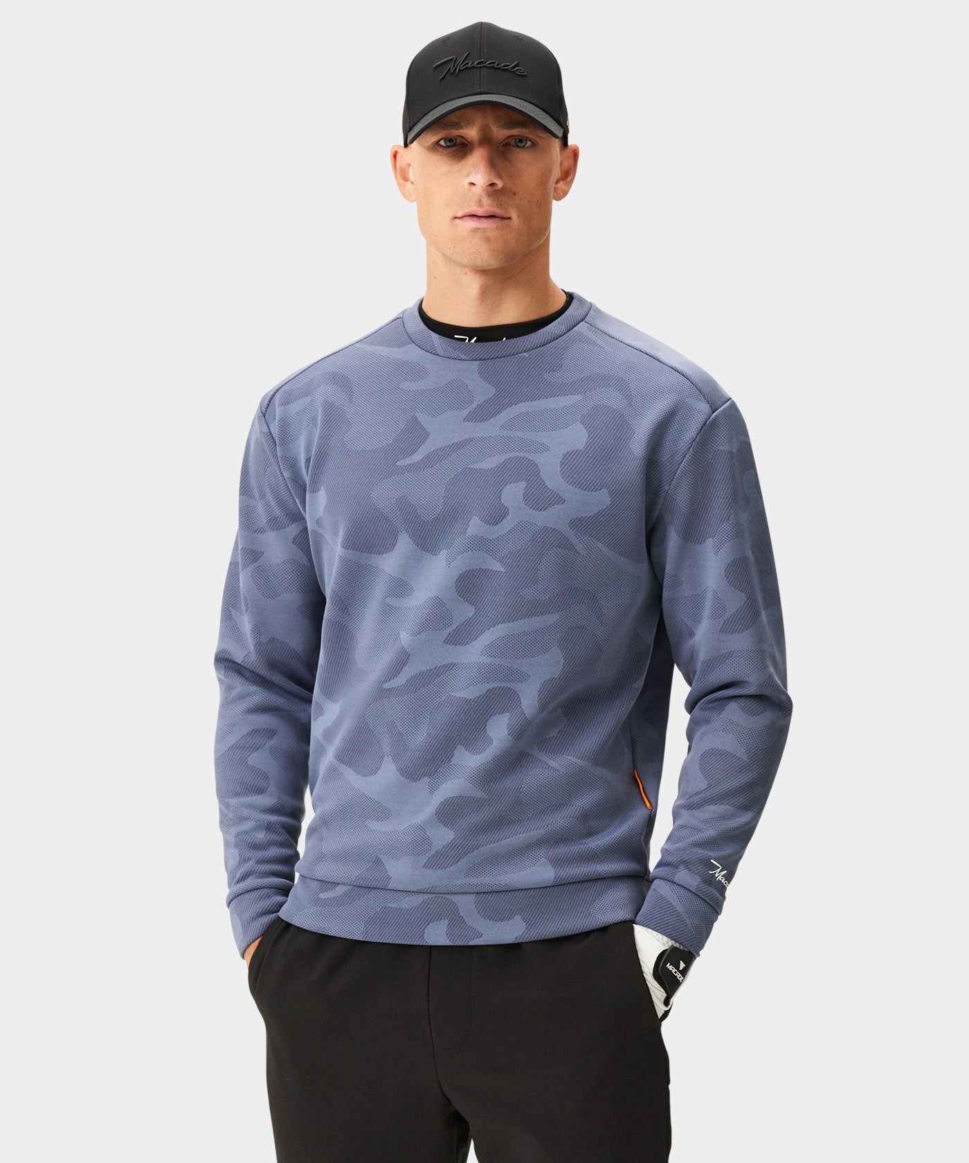 Macade TR Camo Fleece Crewneck