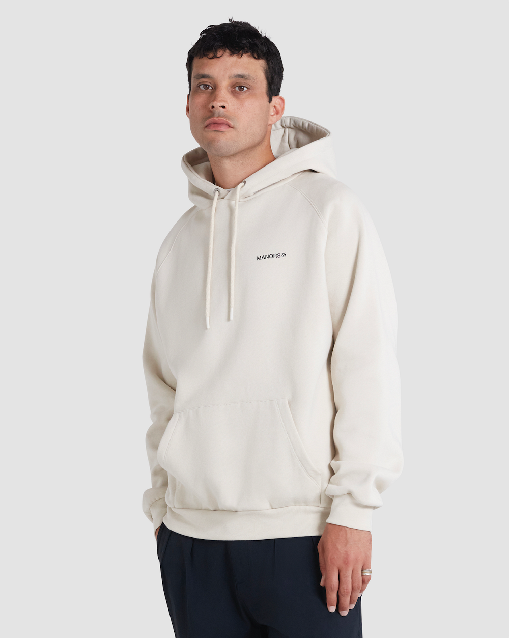 Manors Organic Logo Hoodie