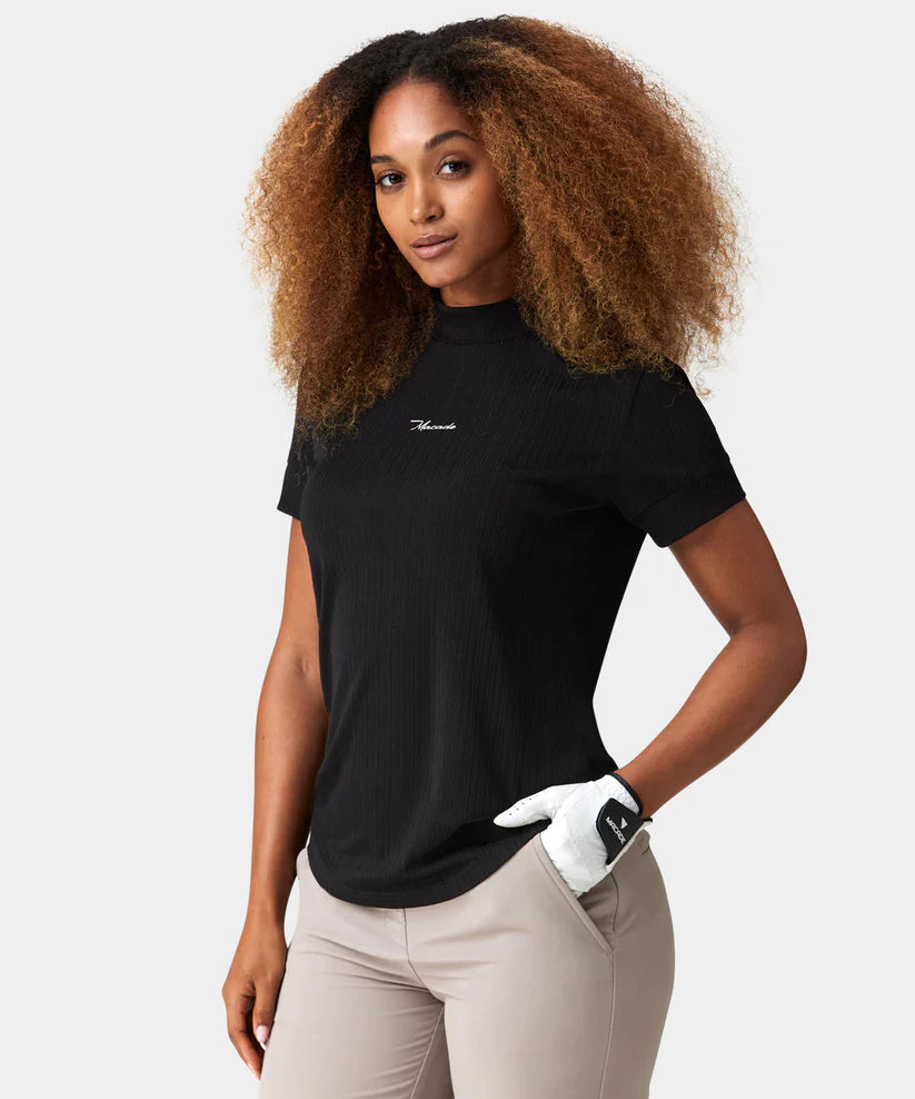 Macade Dömu Mock Neck Shirt