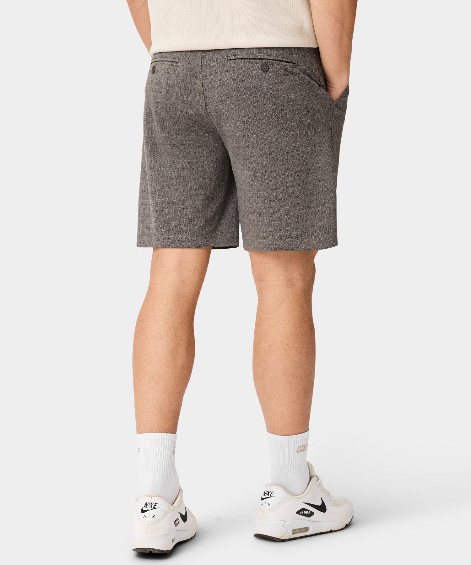 Macade Ridgeweave Pleated Shorts