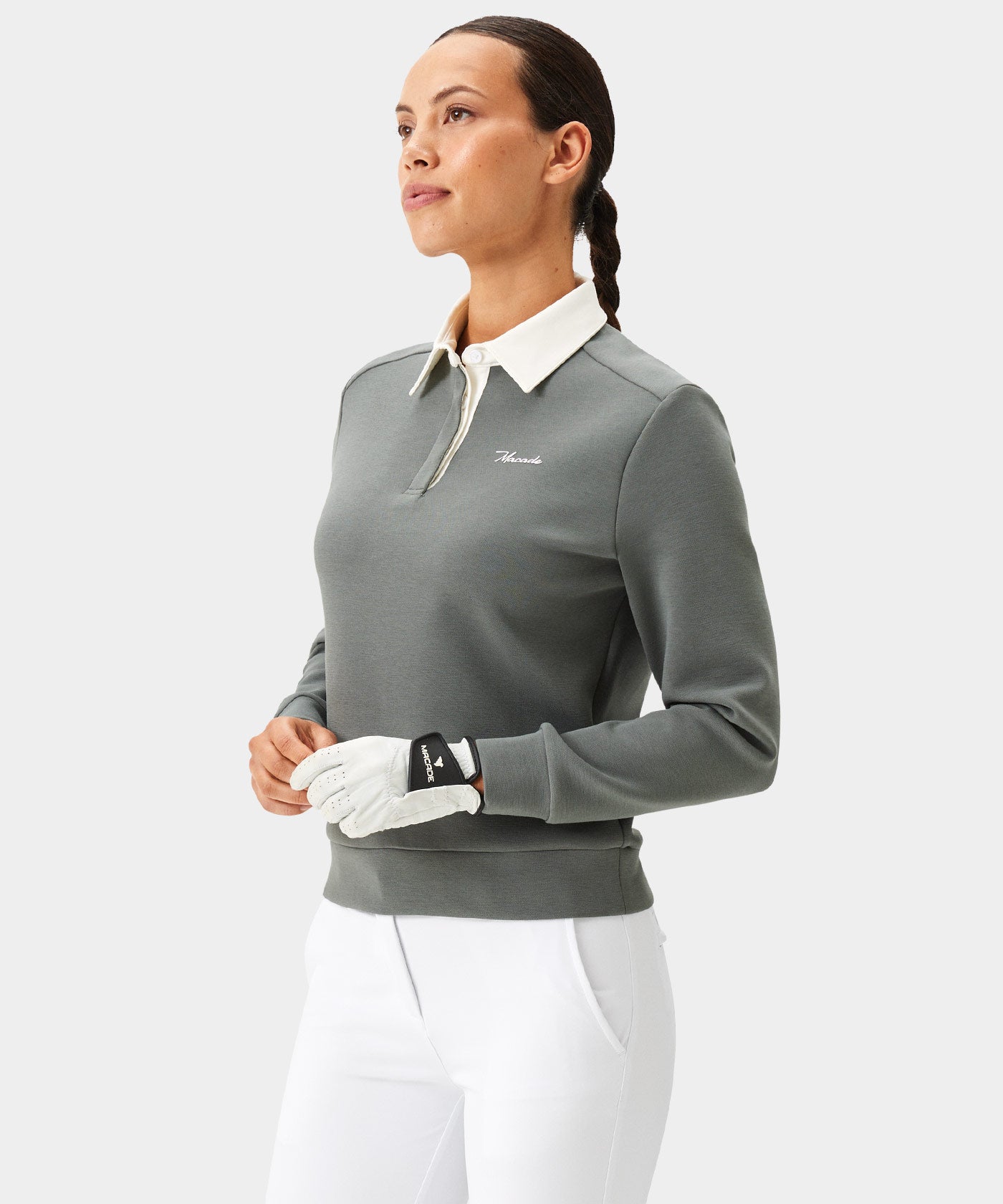 Macade Dömu Rae Polo Sweatshirt