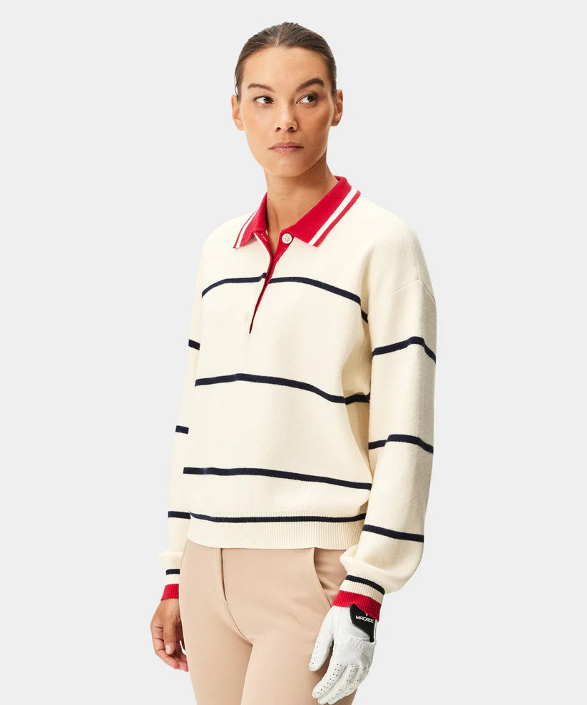Macade Club Knit Polo Sweater