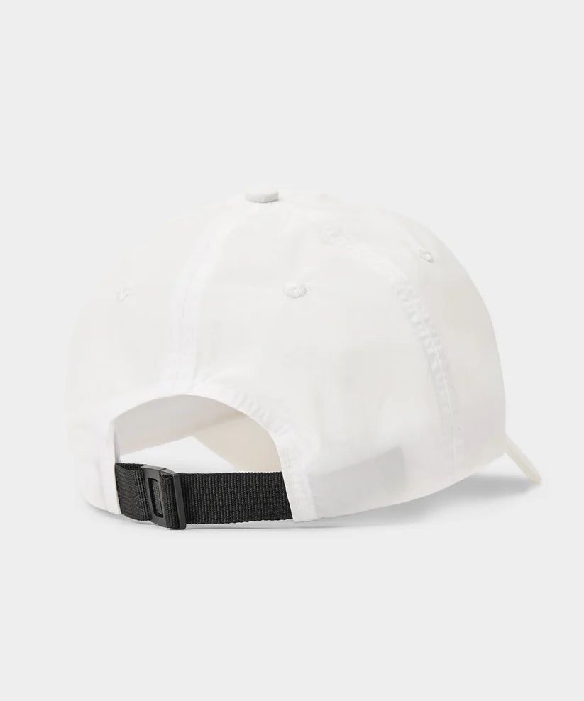 Macade White Unstructured Tech Cap