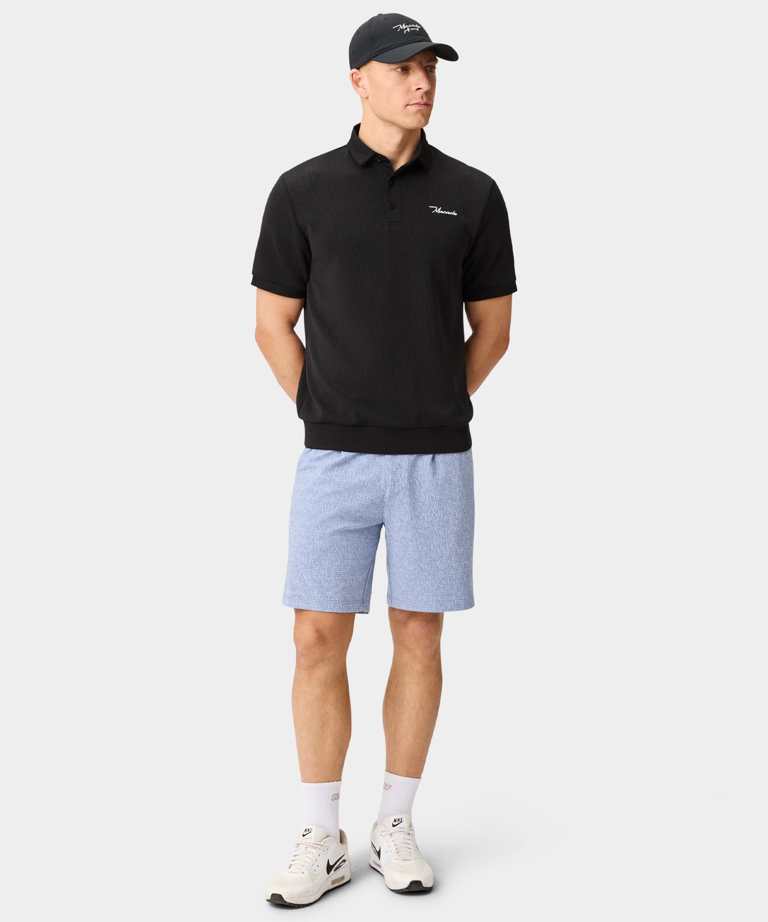 Macade Ridgeweave Pleated Shorts