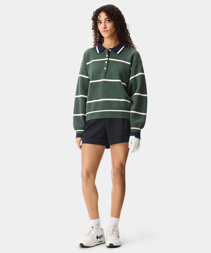 Macade Club Knit Polo Sweater