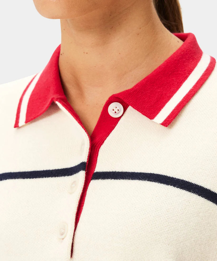 Macade Club Knit Polo Sweater