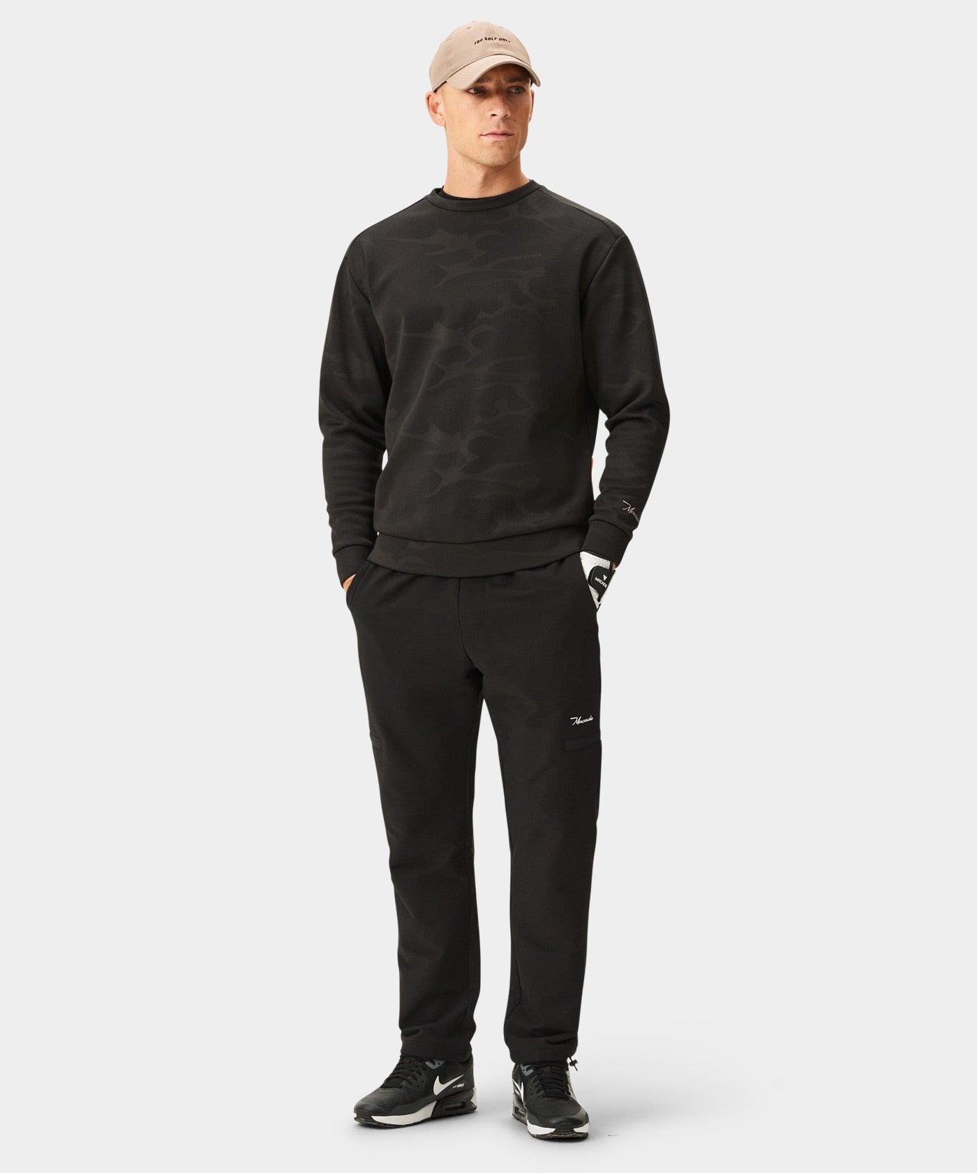 Macade TR Camo Fleece Crewneck