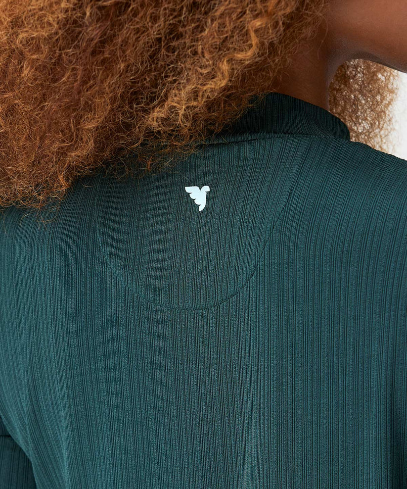 Macade Dömu Mock Neck Shirt