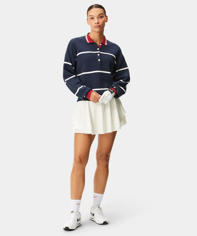 Macade Club Knit Polo Sweater