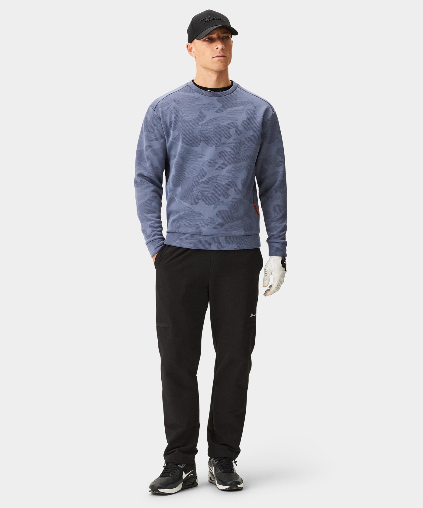 Macade TR Camo Fleece Crewneck