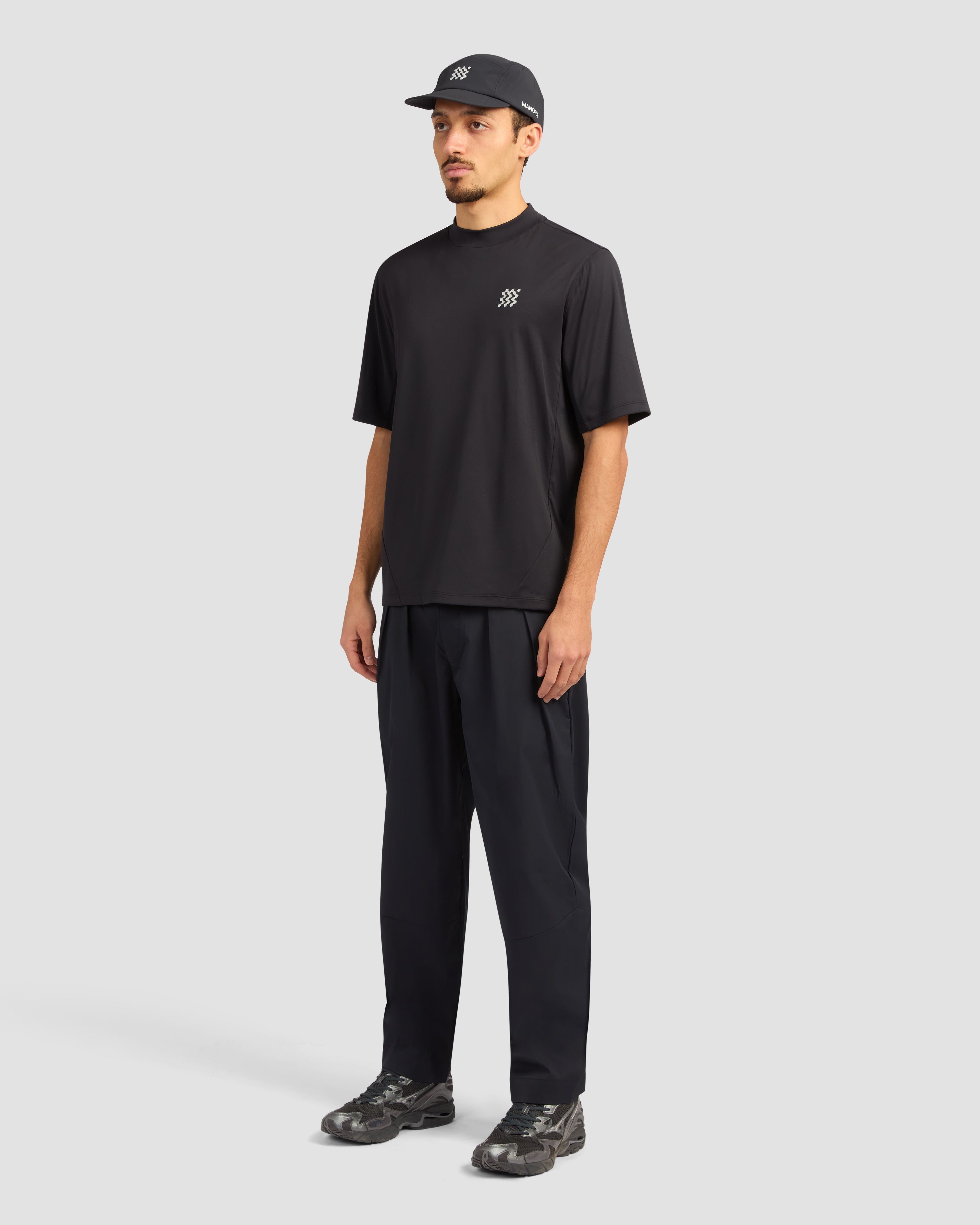 Manors Mockneck Course Polo