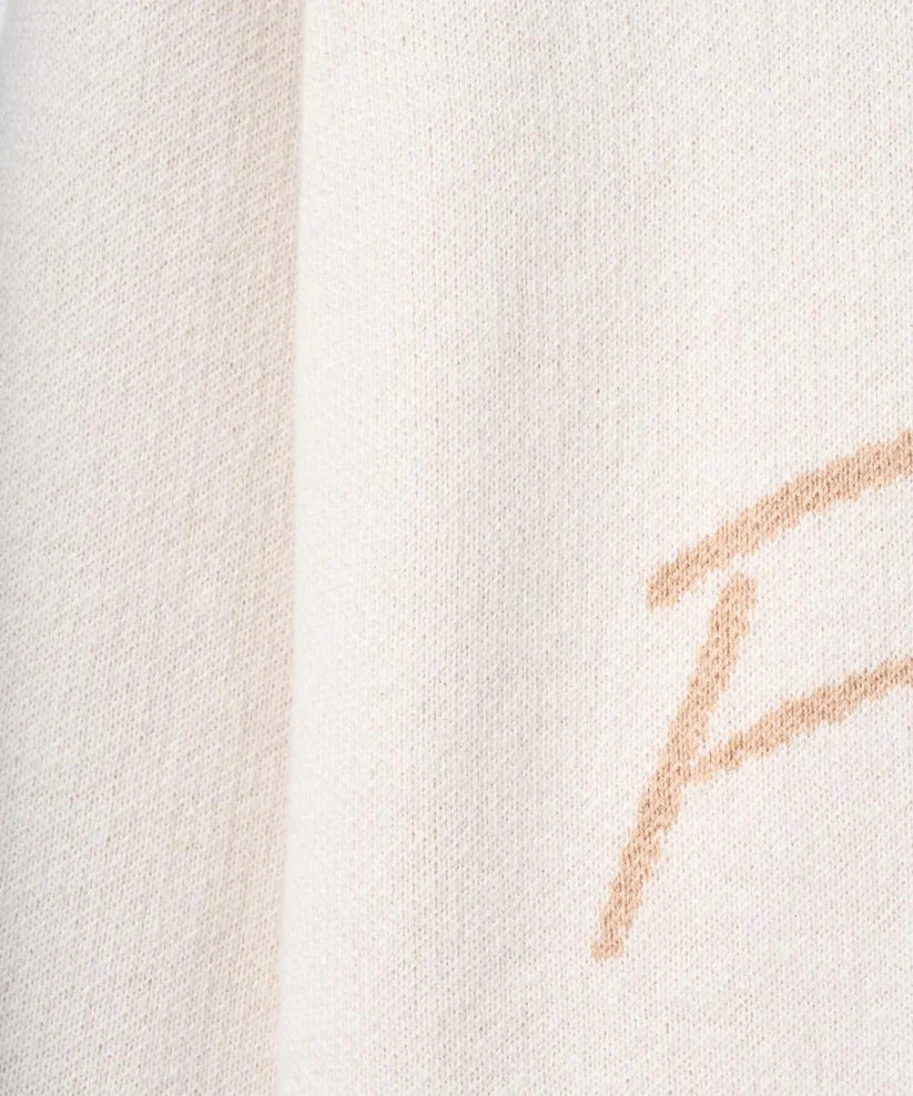 Macade Dömu Script Oversized Knit Sweater