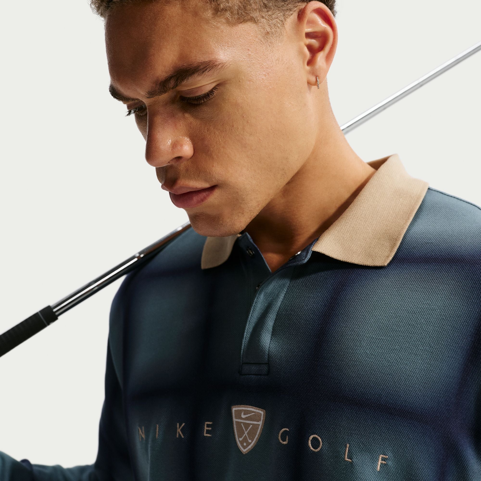 NIKE Fairway Fresh Long-Sleeve Golf Polo