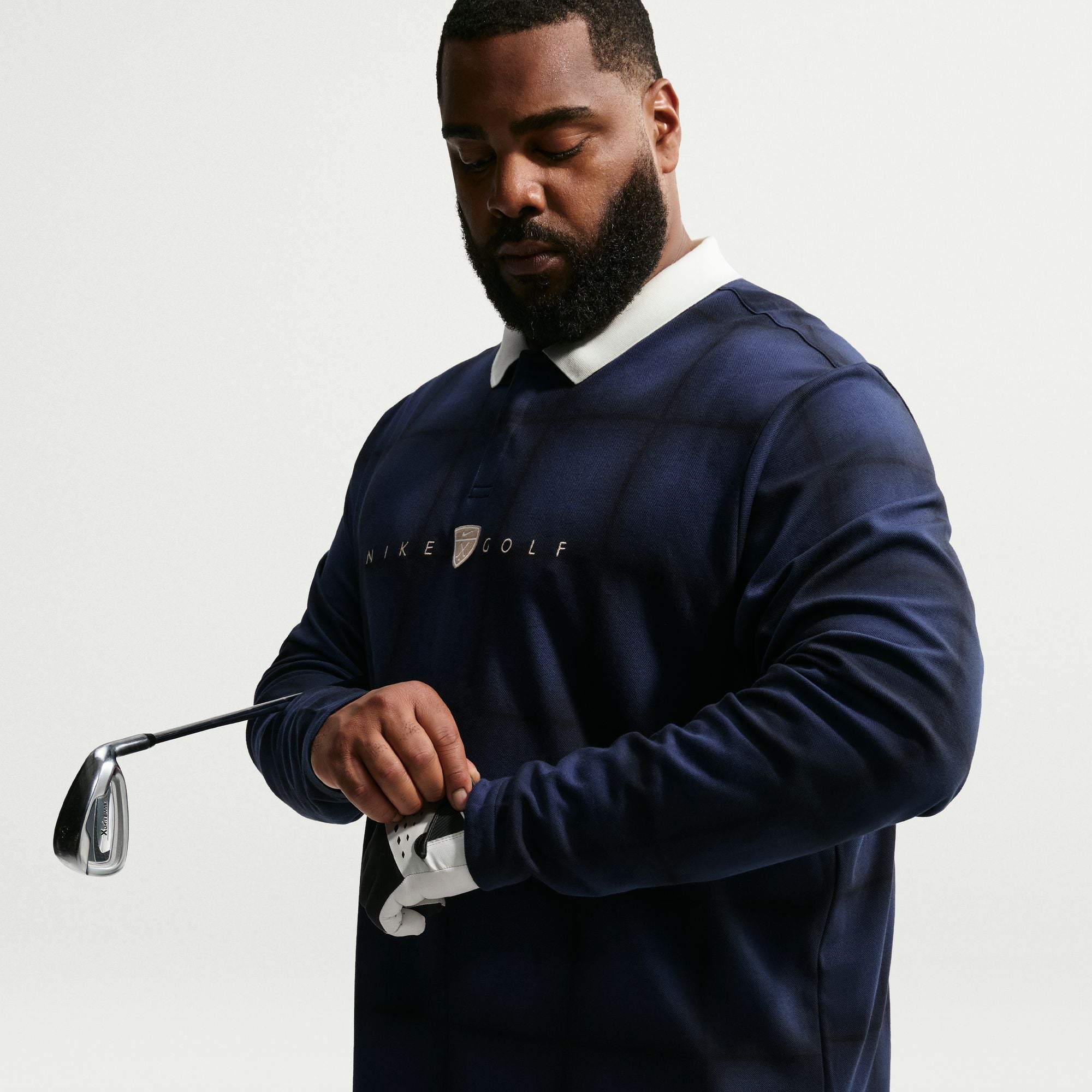 NIKE Fairway Fresh Long-Sleeve Golf Polo