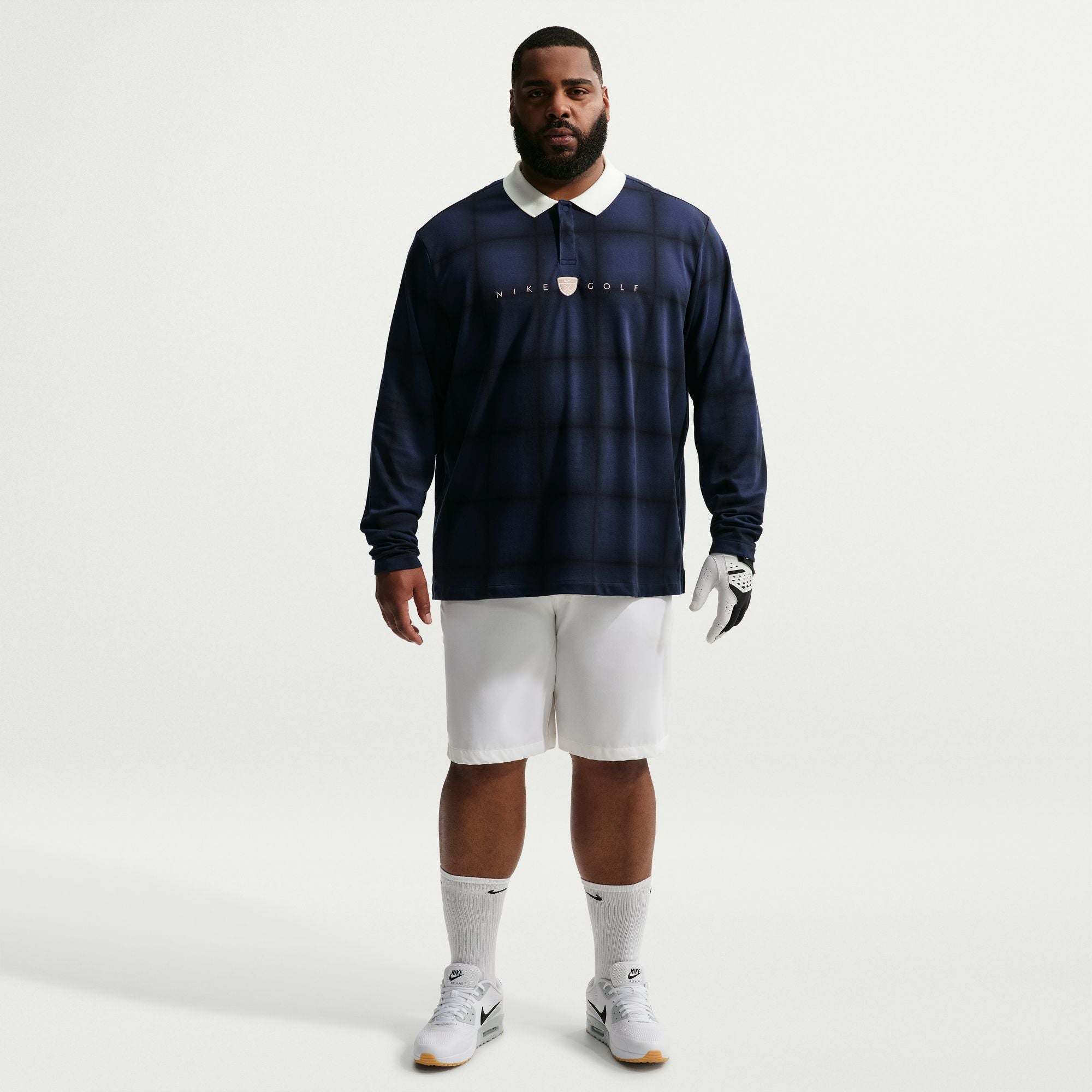 NIKE Fairway Fresh Long-Sleeve Golf Polo