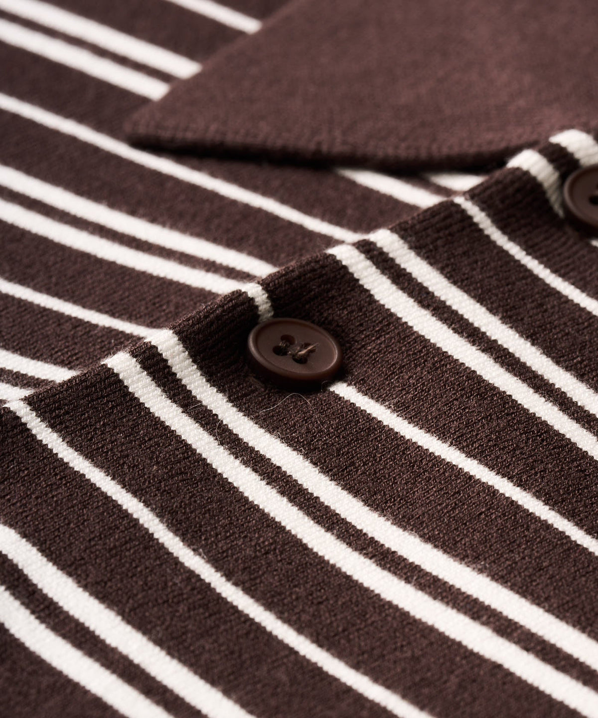 Macade Crossover Striped Knit Shirt