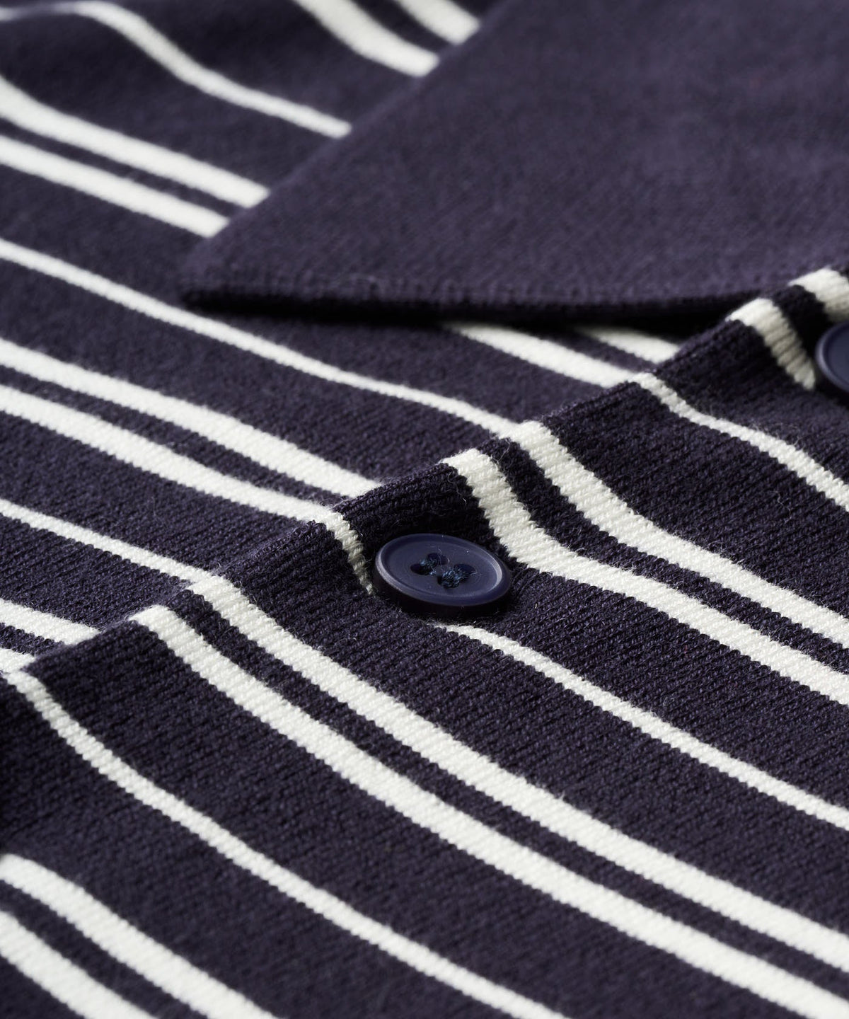 Macade Crossover Striped Knit Shirt