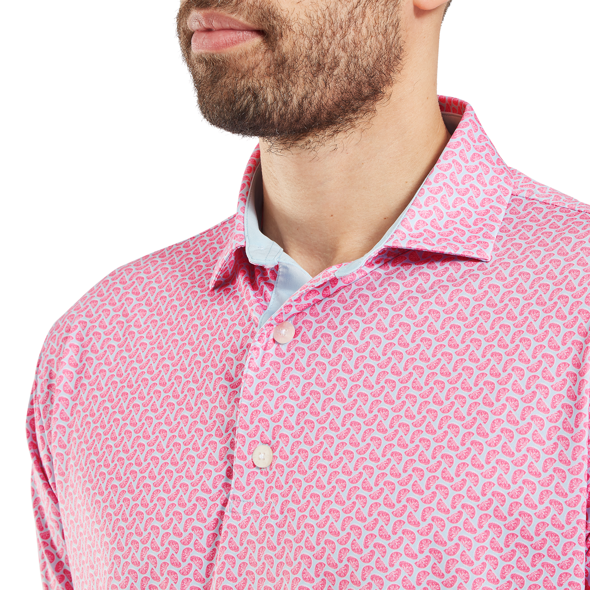 FJ Citrus Print Lisle