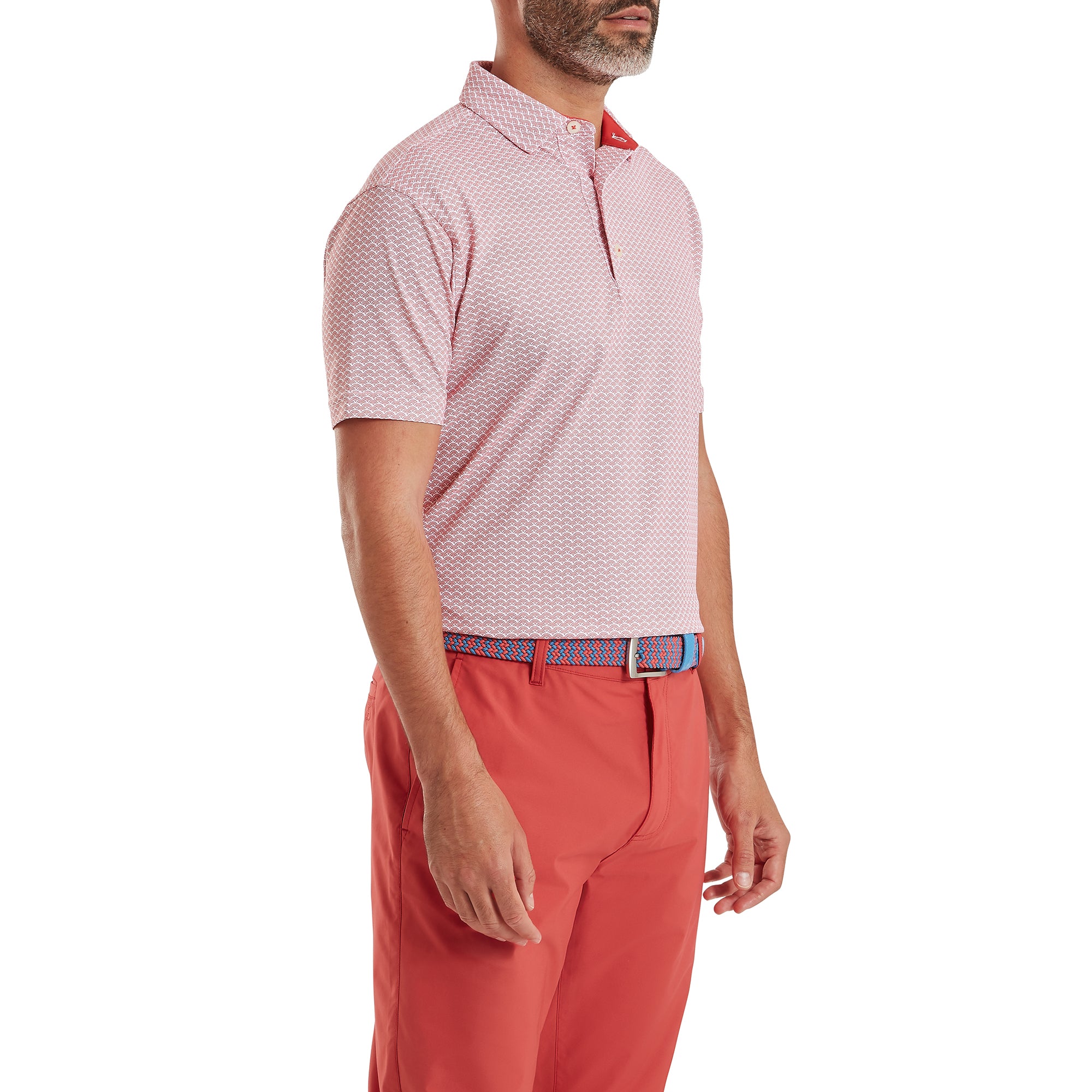 FJ Scallop Geo Pique