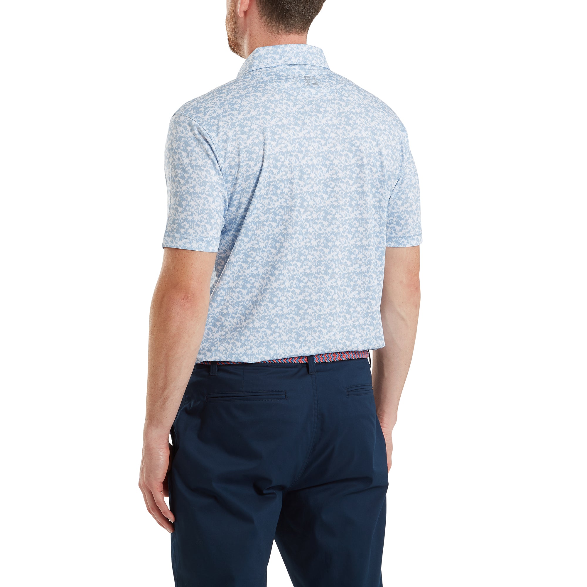 FJ Hidden Palm Print Lisle