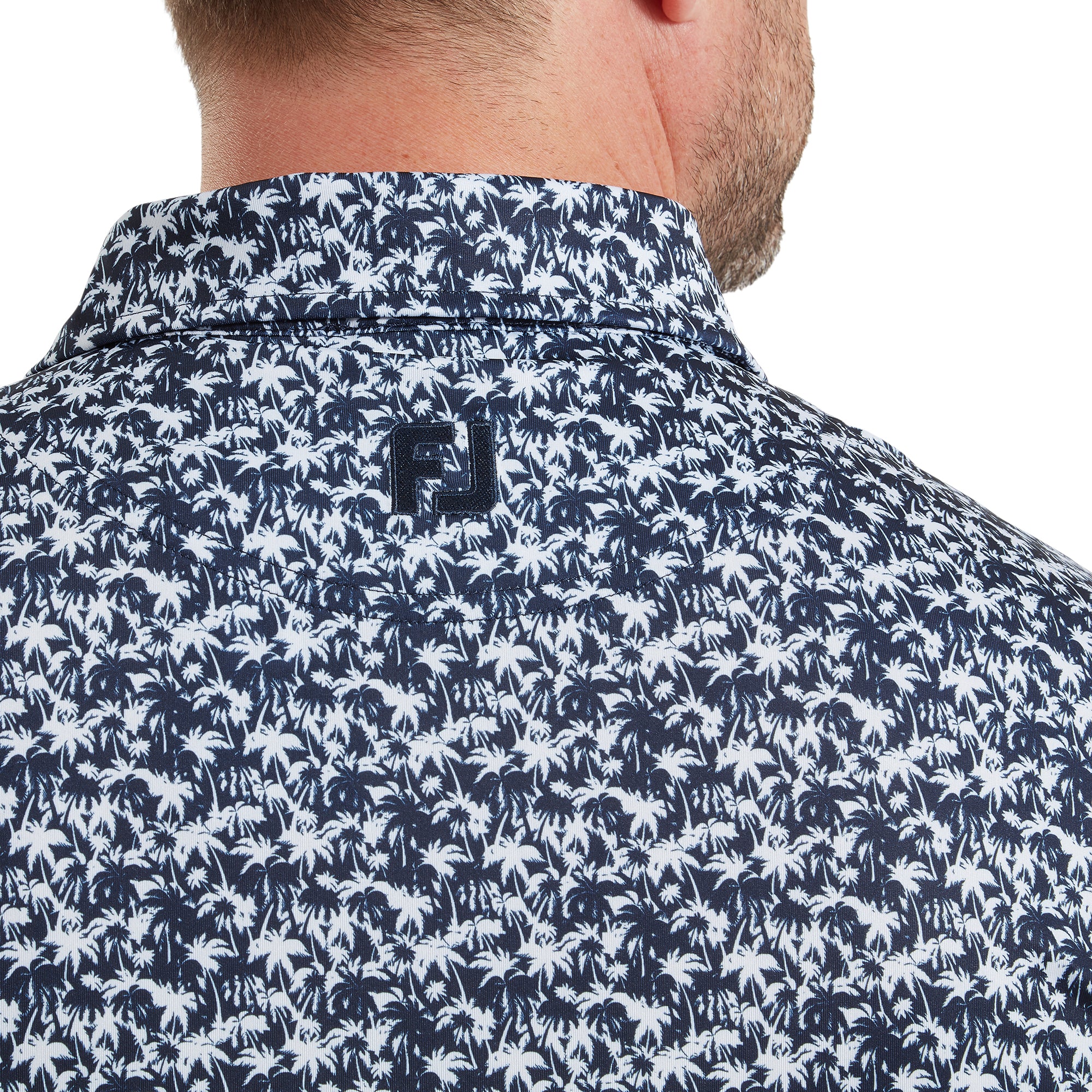 FJ Hidden Palm Print Lisle