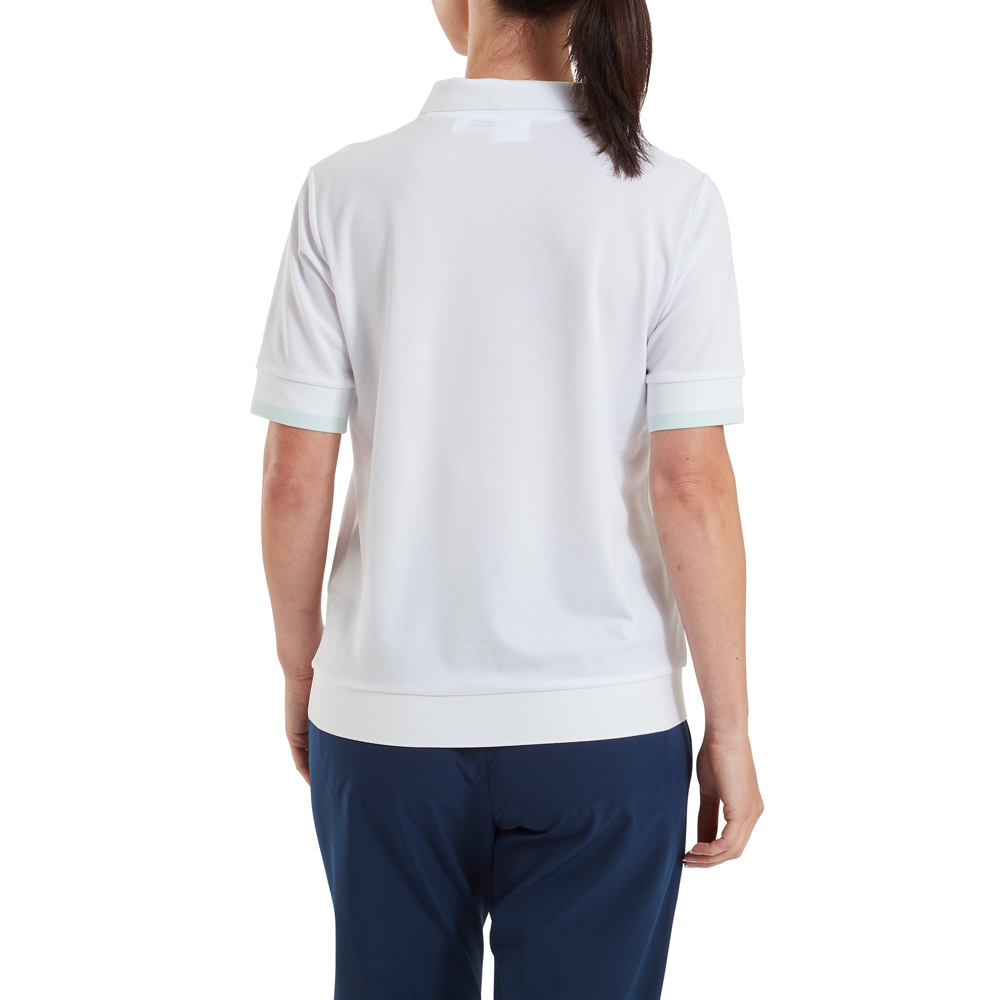 FJ Dömubolur Texture Knit Polo