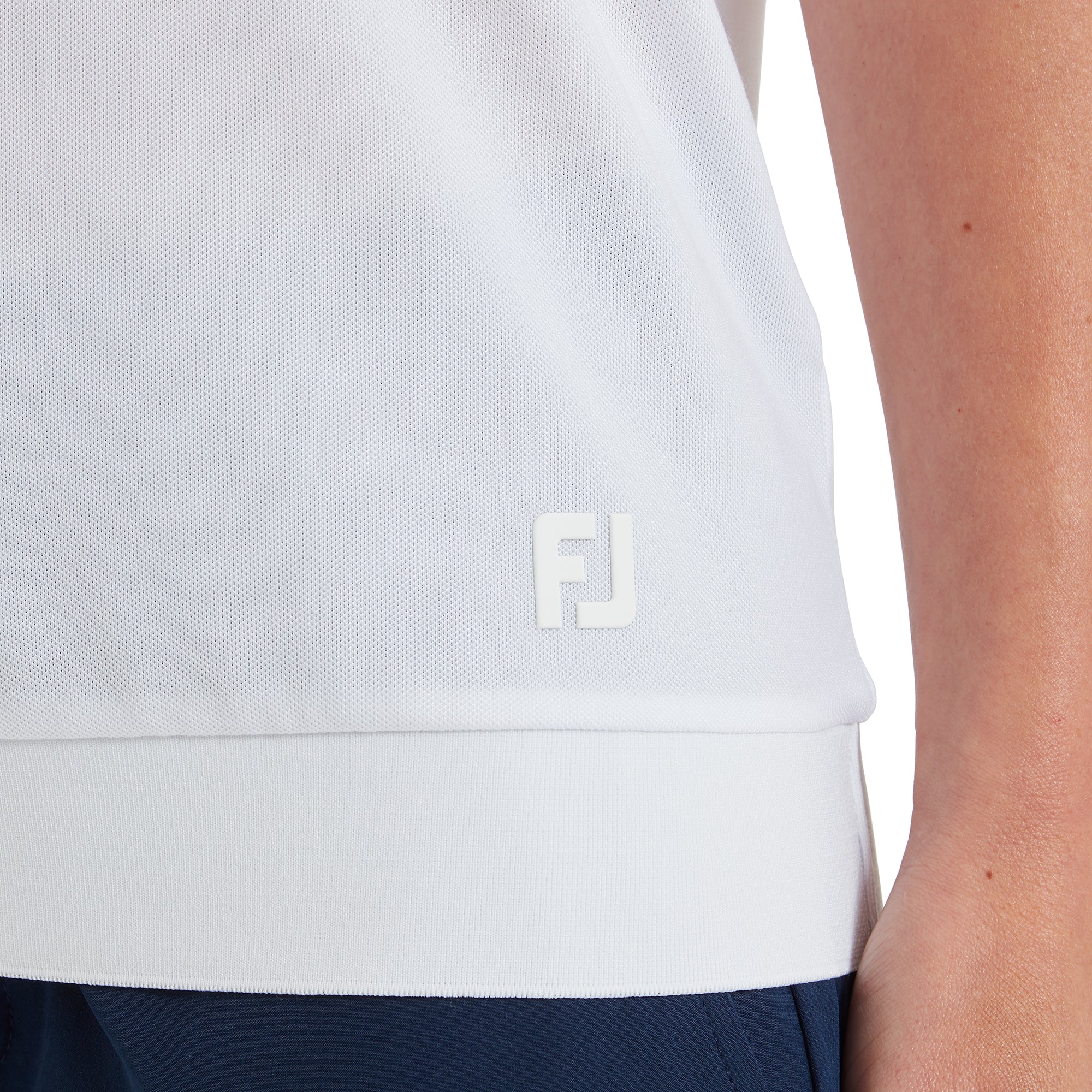 FJ Dömubolur Texture Knit Polo