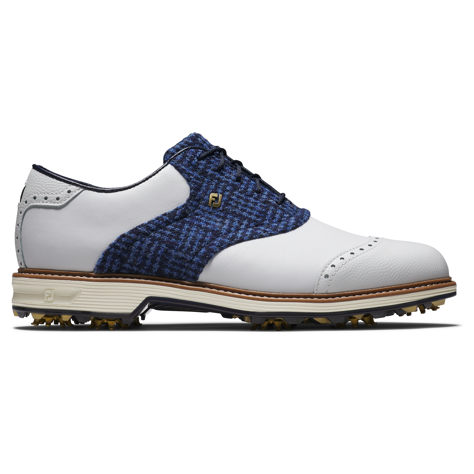FJ Golfskór Herra Harris Tweed Wilcox