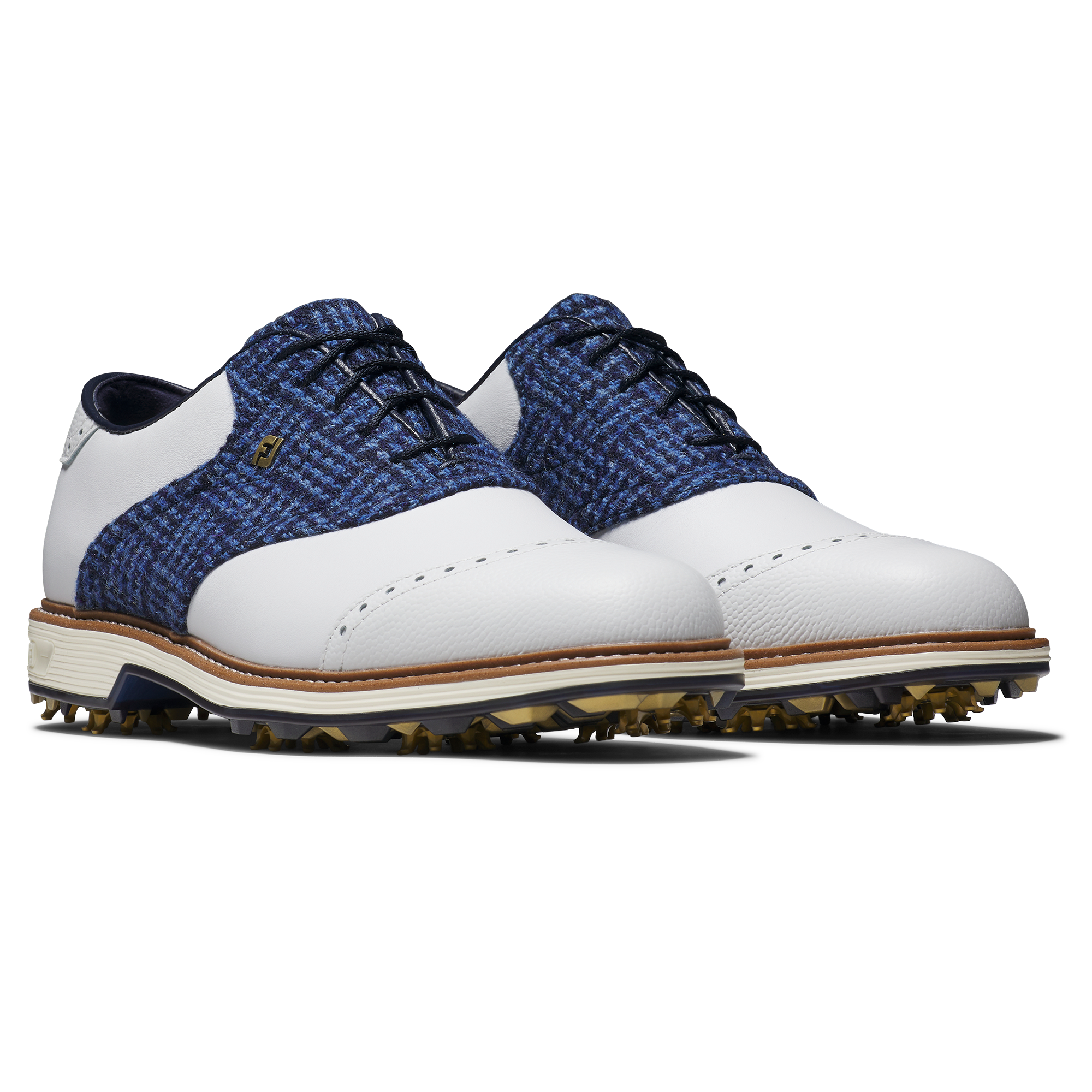 FJ Golfskór Herra Harris Tweed Wilcox
