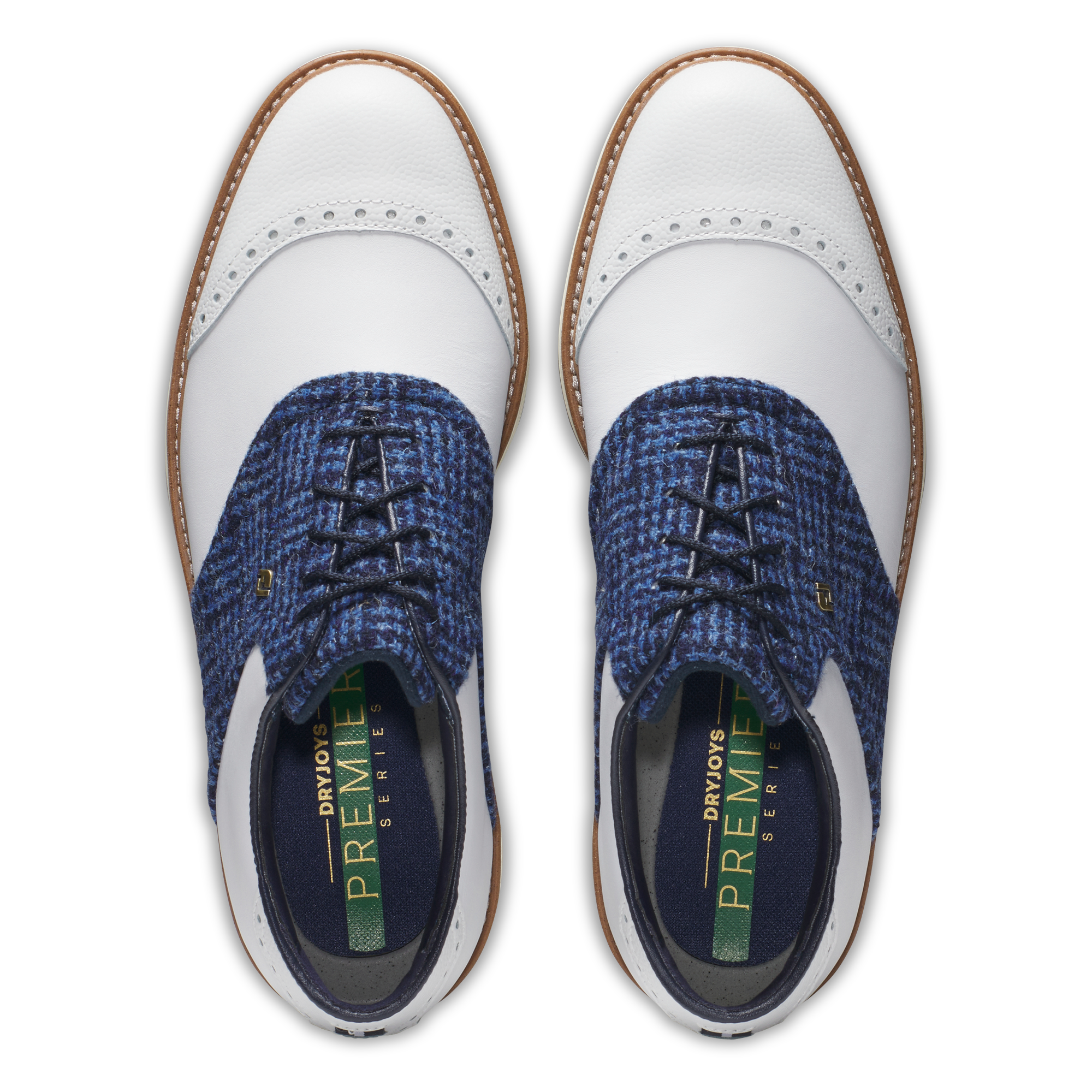FJ Golfskór Herra Harris Tweed Wilcox