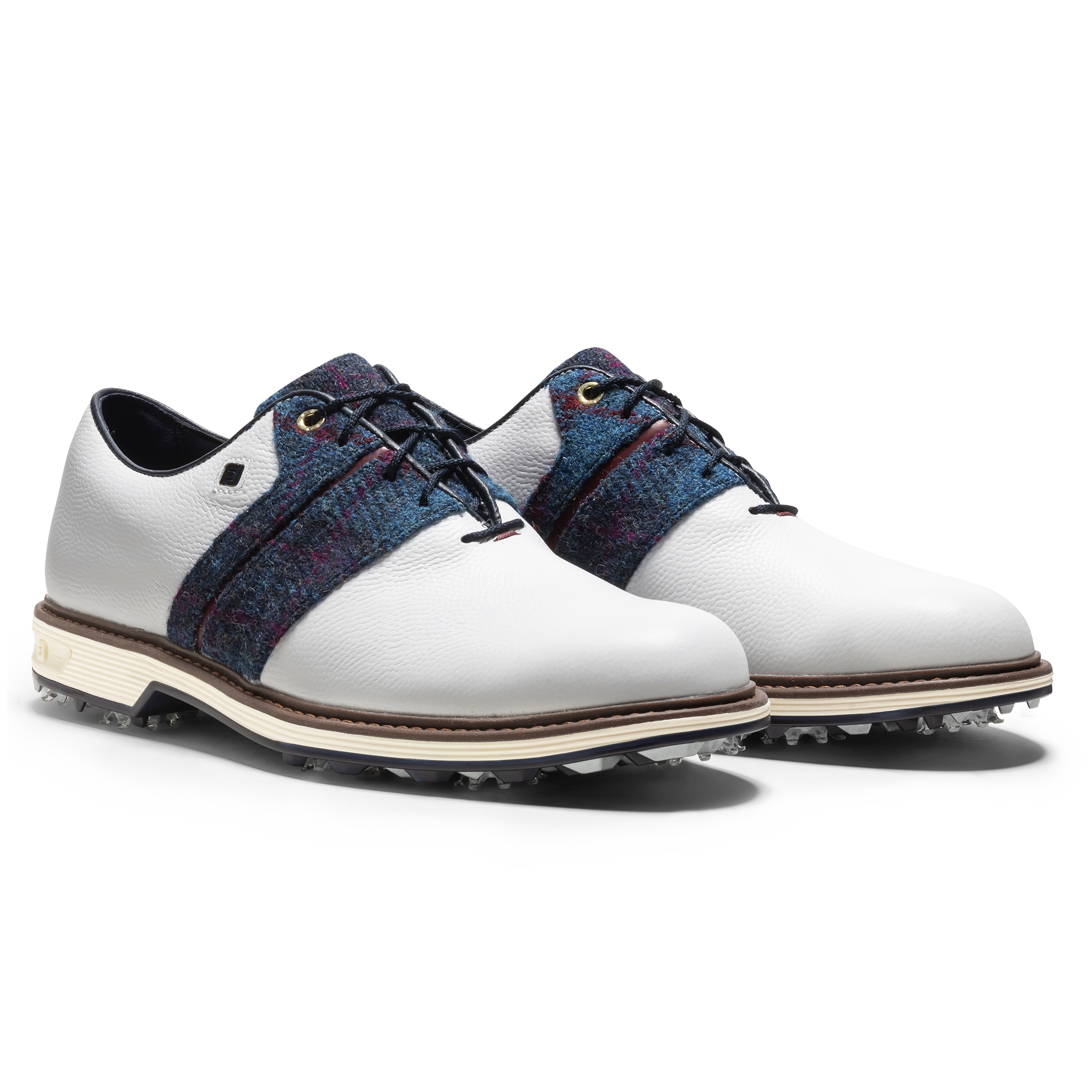 FJ Golfskór Herra Harris Tweed Packard