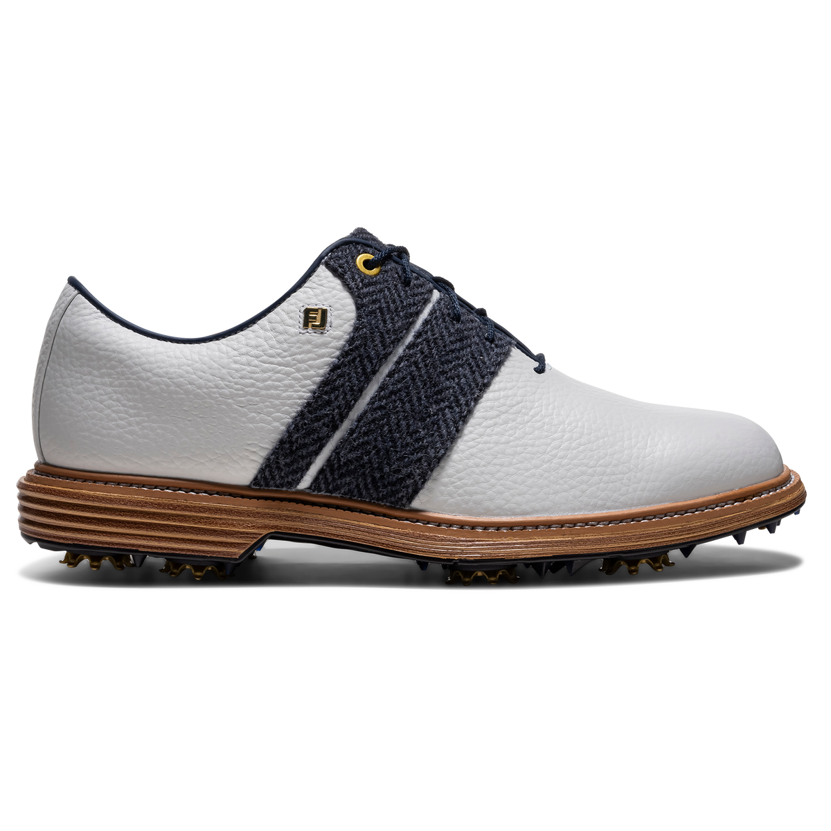 FJ Golfskór Herra Harris Tweed Packard Herringbone