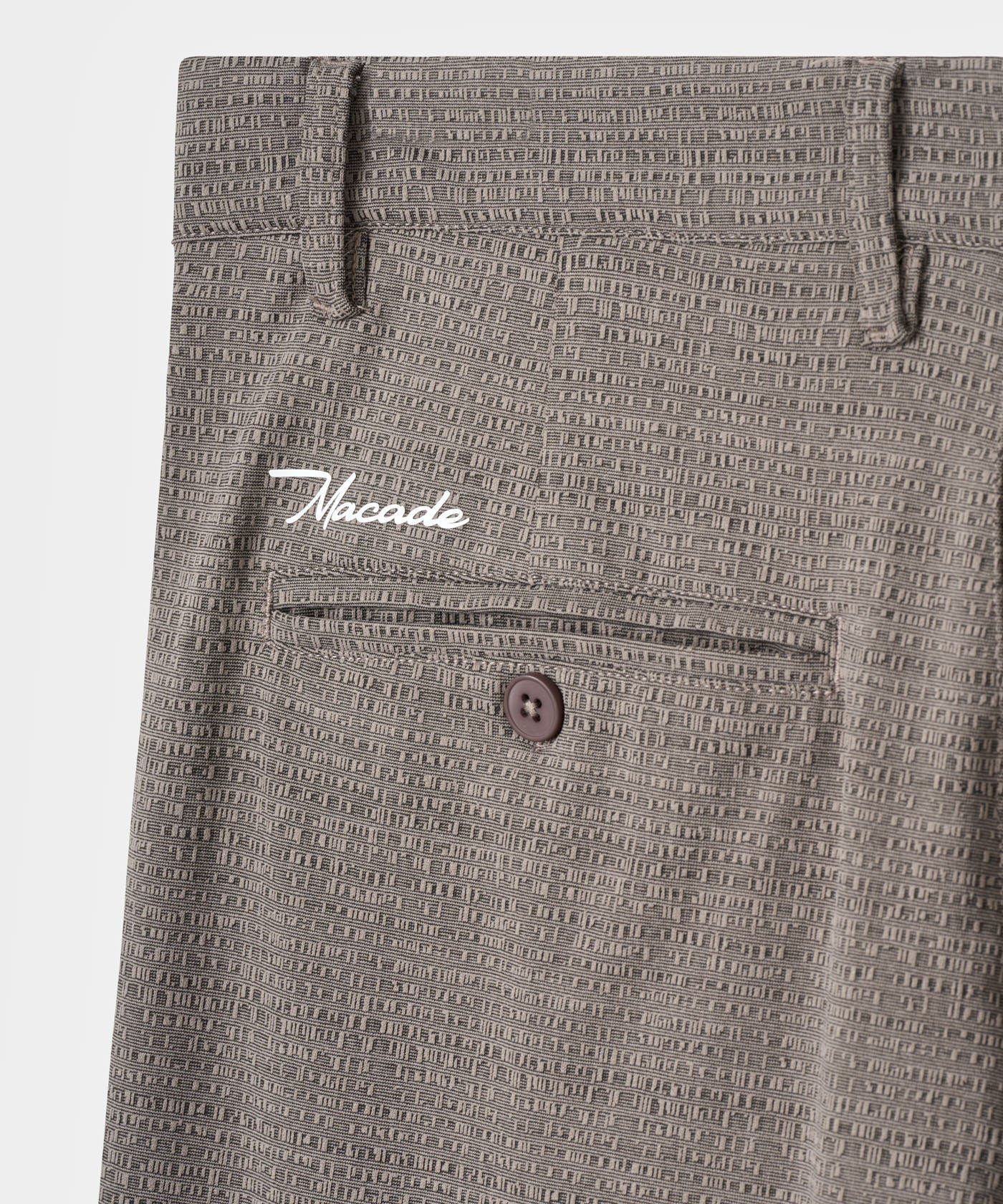Macade Ridgeweave Pleated Shorts
