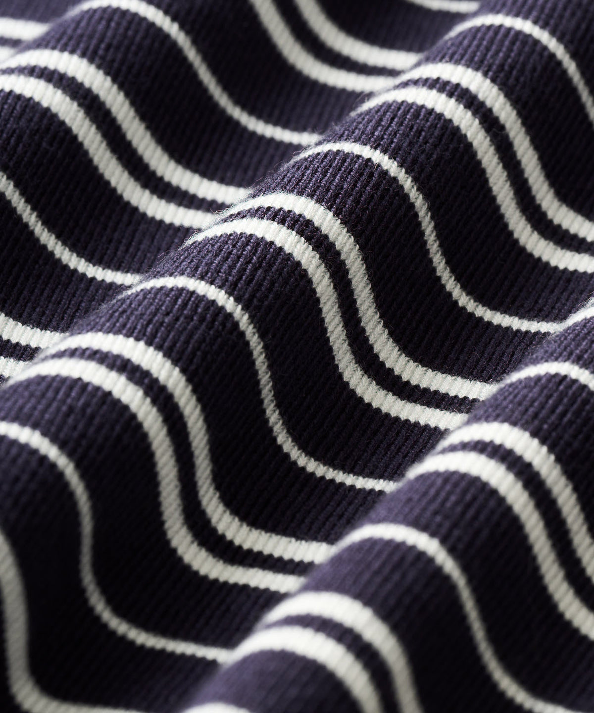 Macade Crossover Striped Knit Shirt