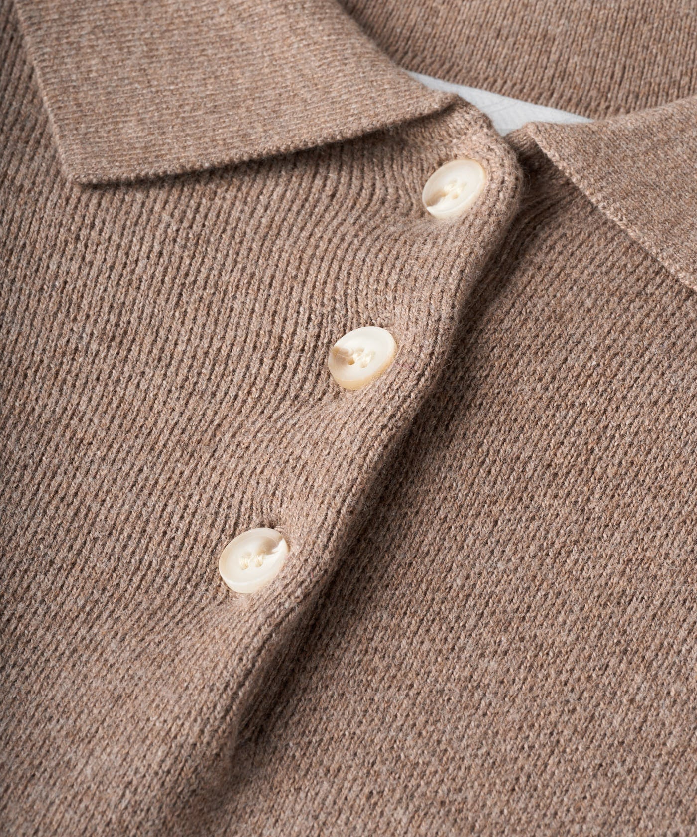 Macade Dömu Lite Knit Polo Sweater