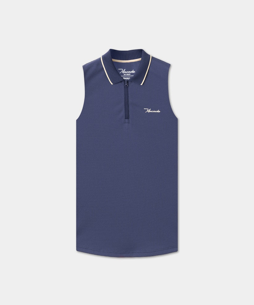Macade Dömu Players Zip Sleeveless Shirt