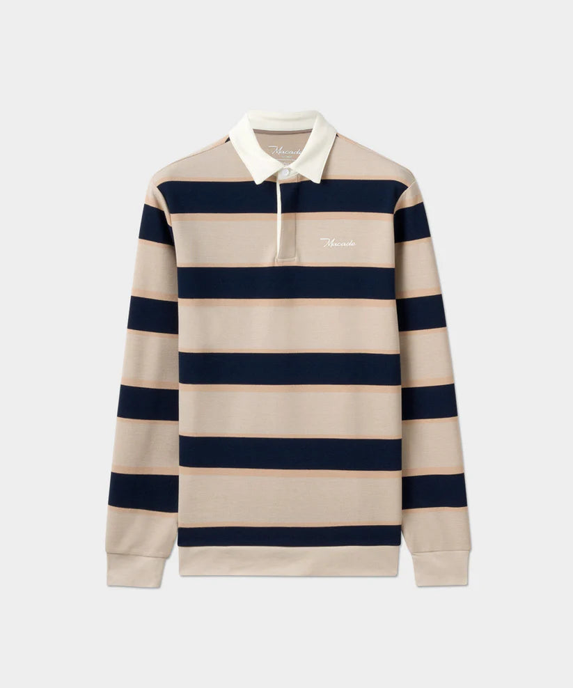 Macade Striped Core Rugby Shirt