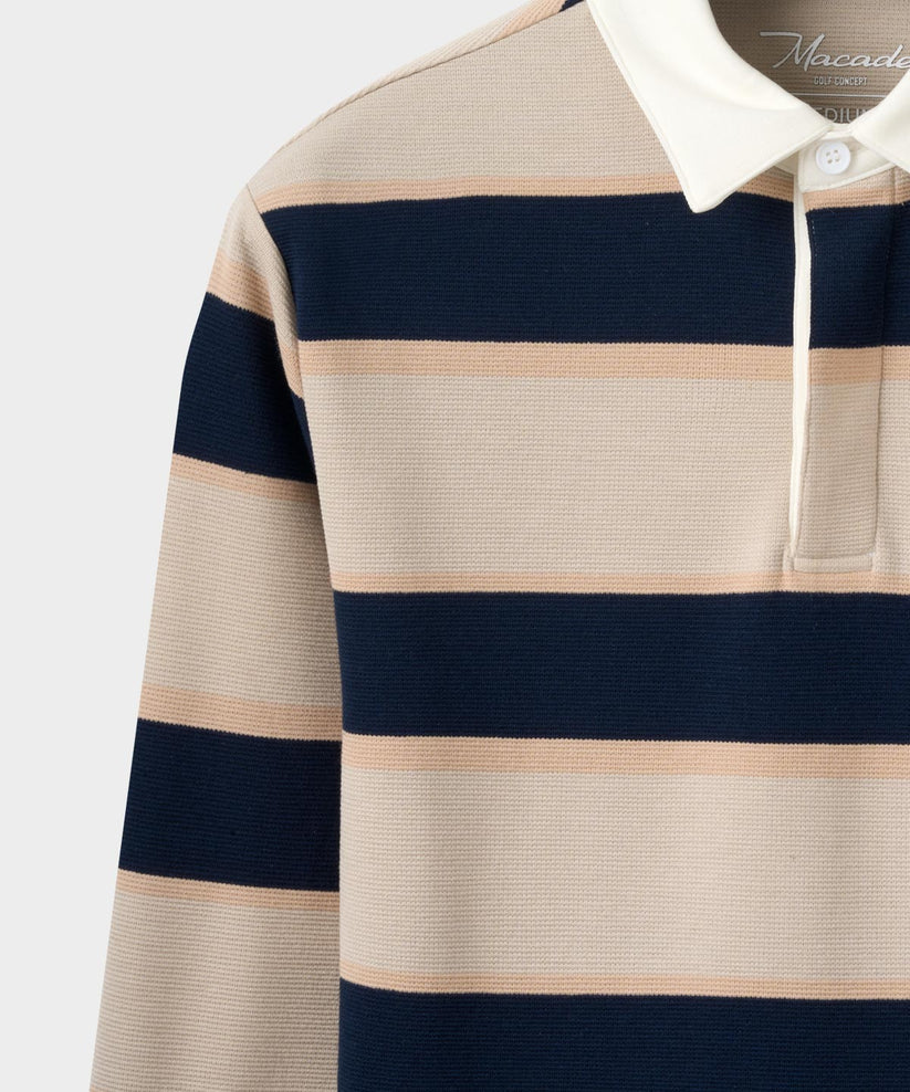 Macade Striped Core Rugby Shirt