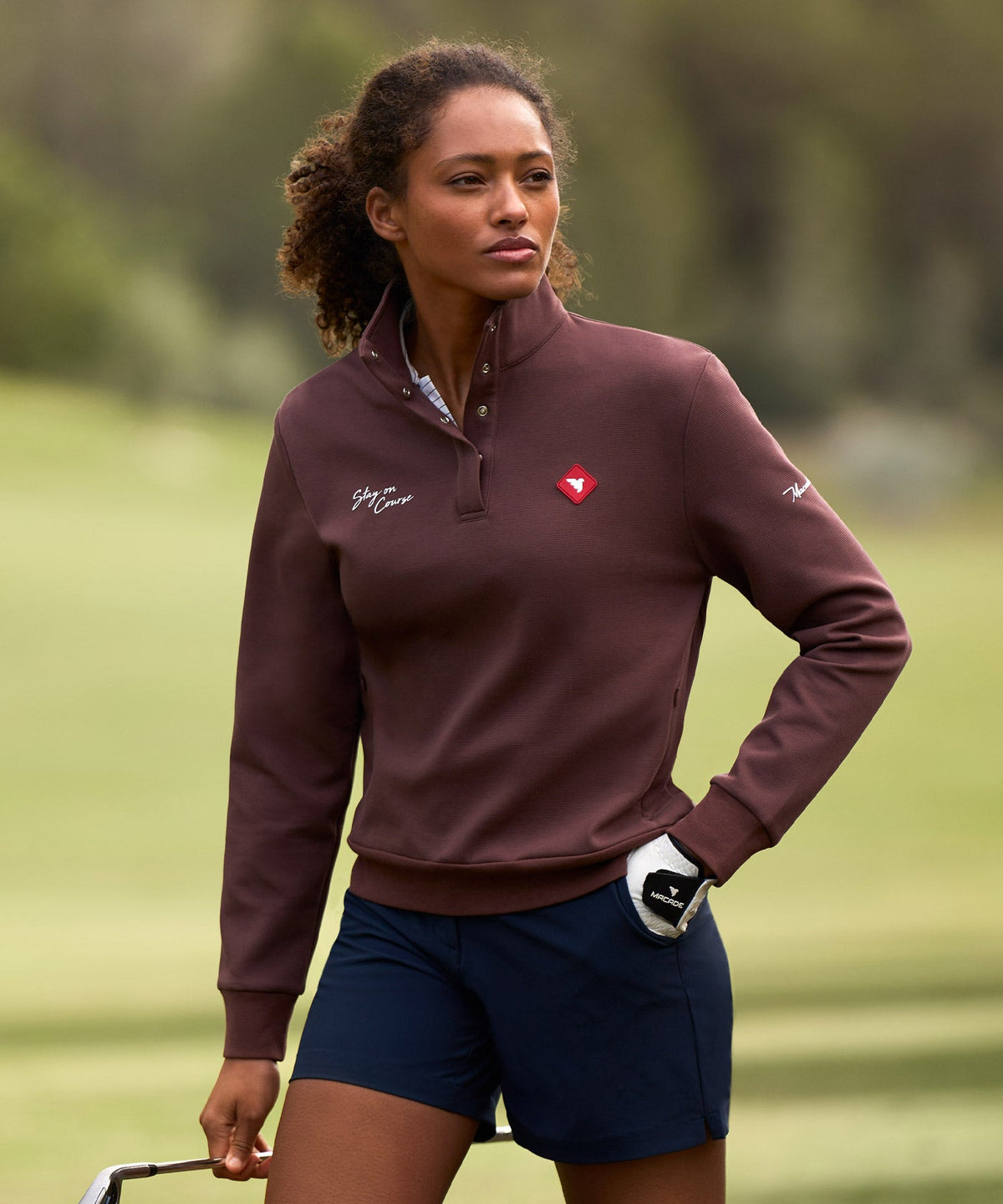 Macade Dömu Airlite™ Henley Sweater