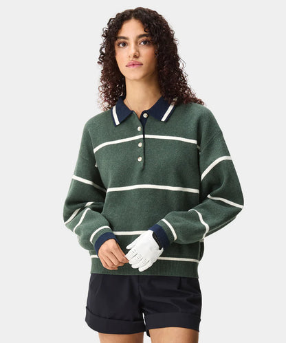 Macade Club Knit Polo Sweater