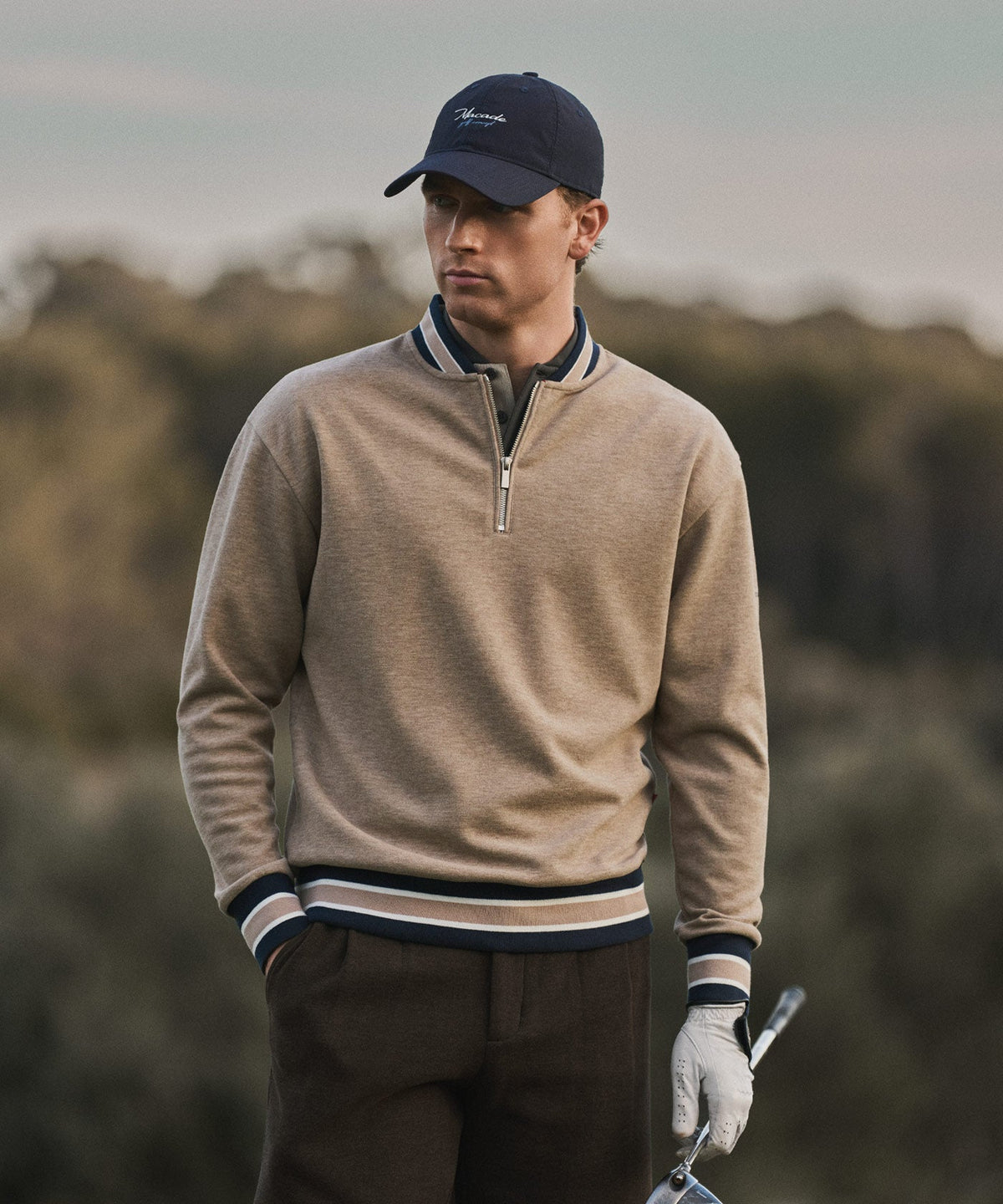 Macade Crossover Wool Bomber