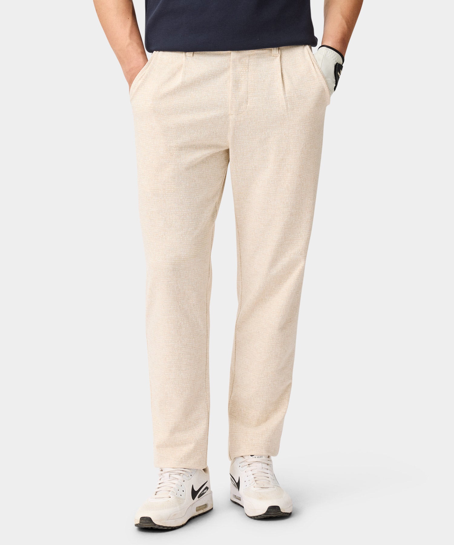 Macade Ridgeweave Pleated Trousers