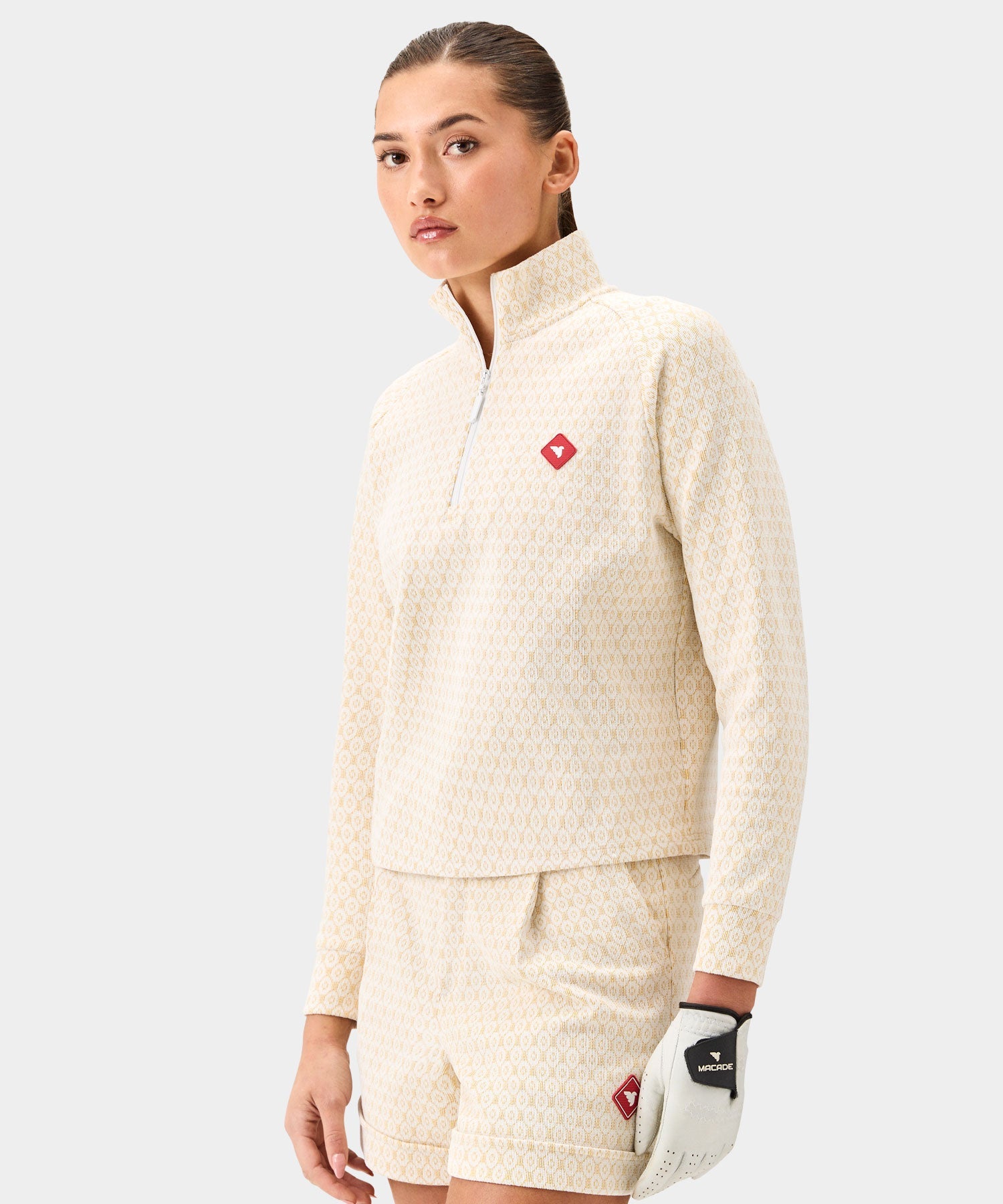 Macade Cableline Quarter Zip