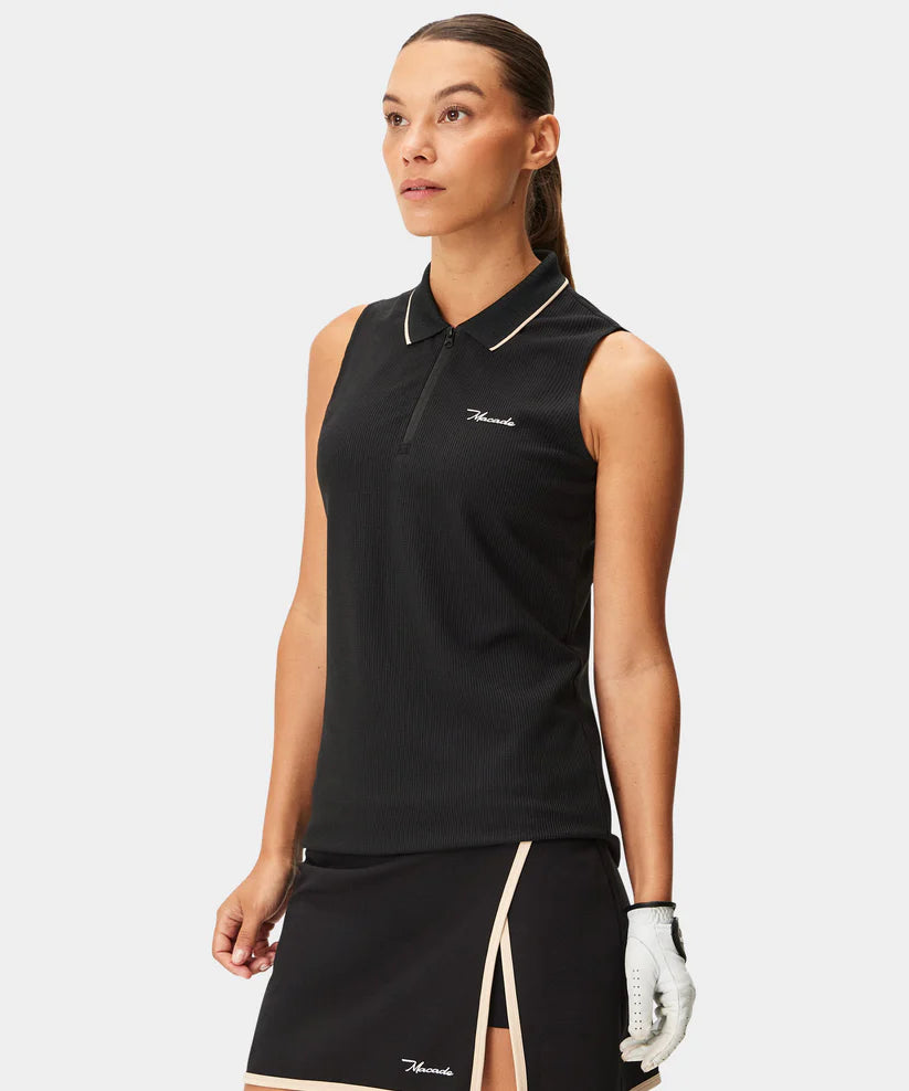 Macade Dömu Players Zip Sleeveless Shirt