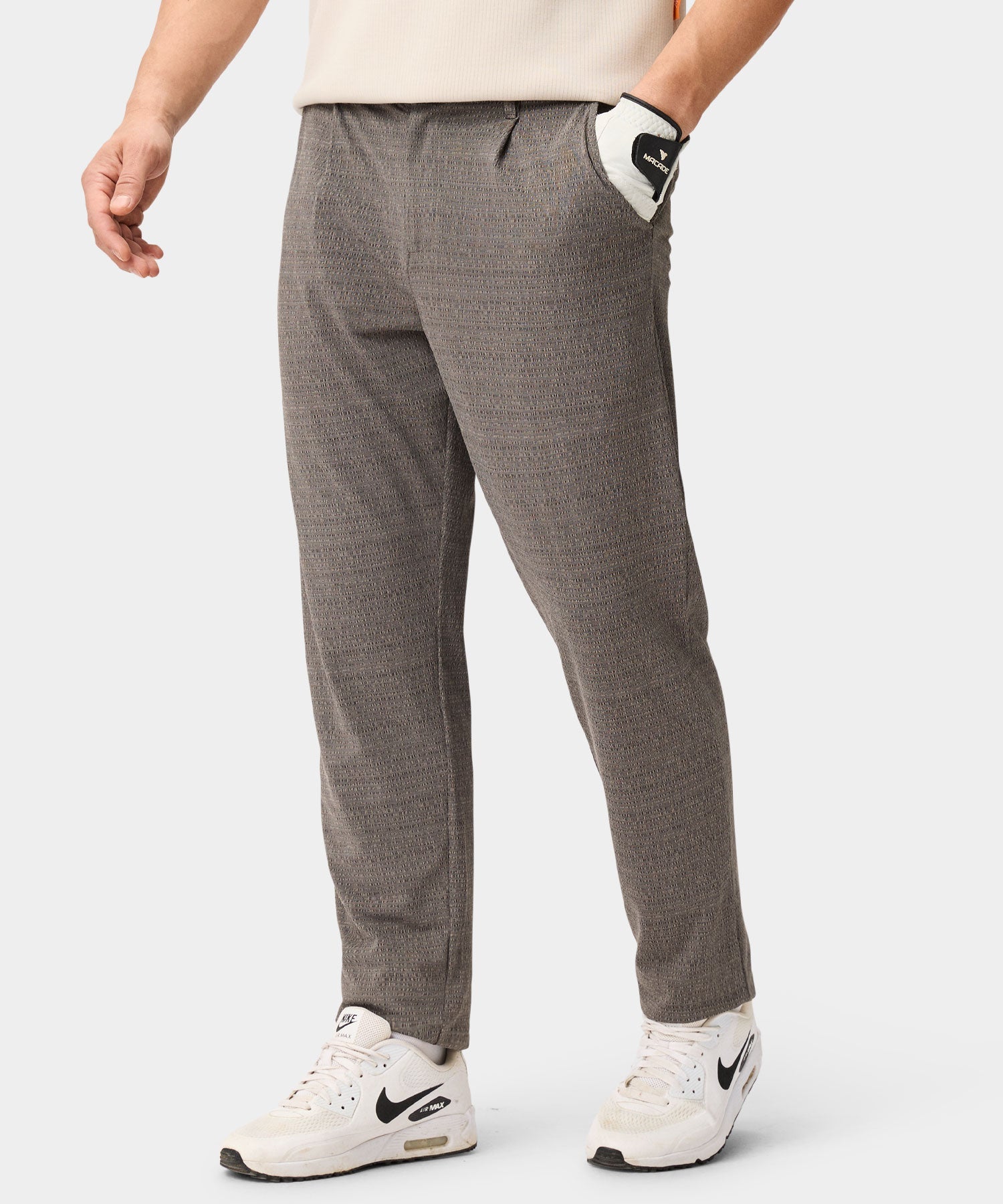 Macade Ridgeweave Pleated Trousers