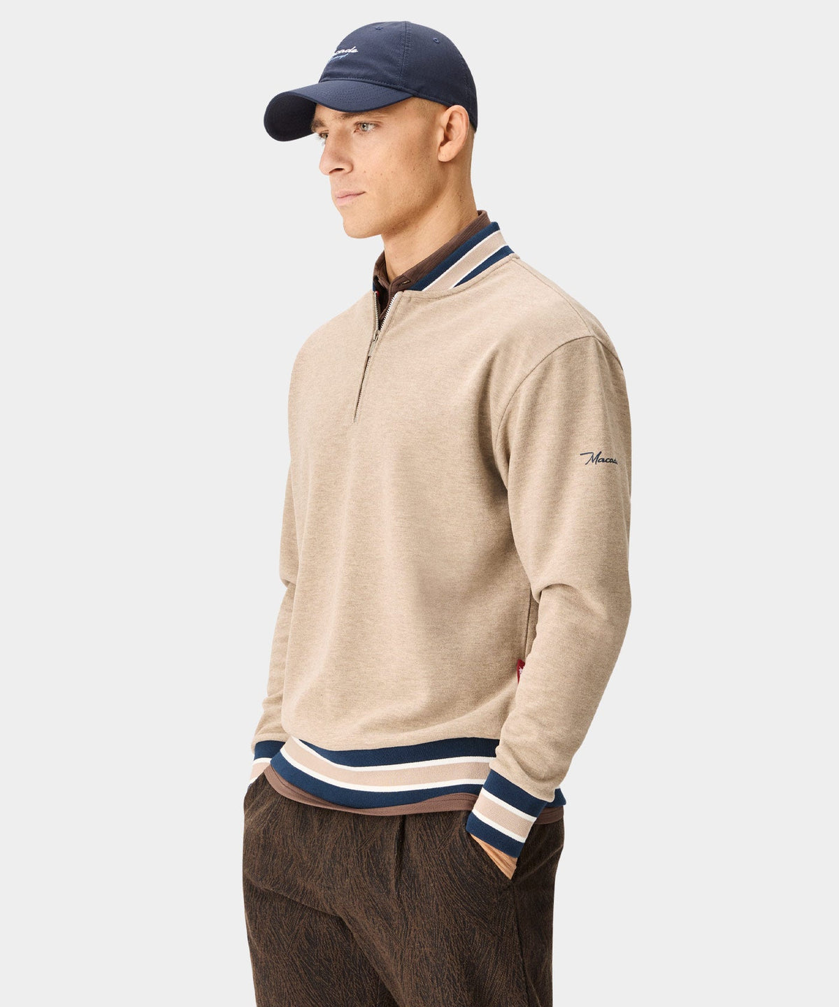 Macade Crossover Wool Bomber