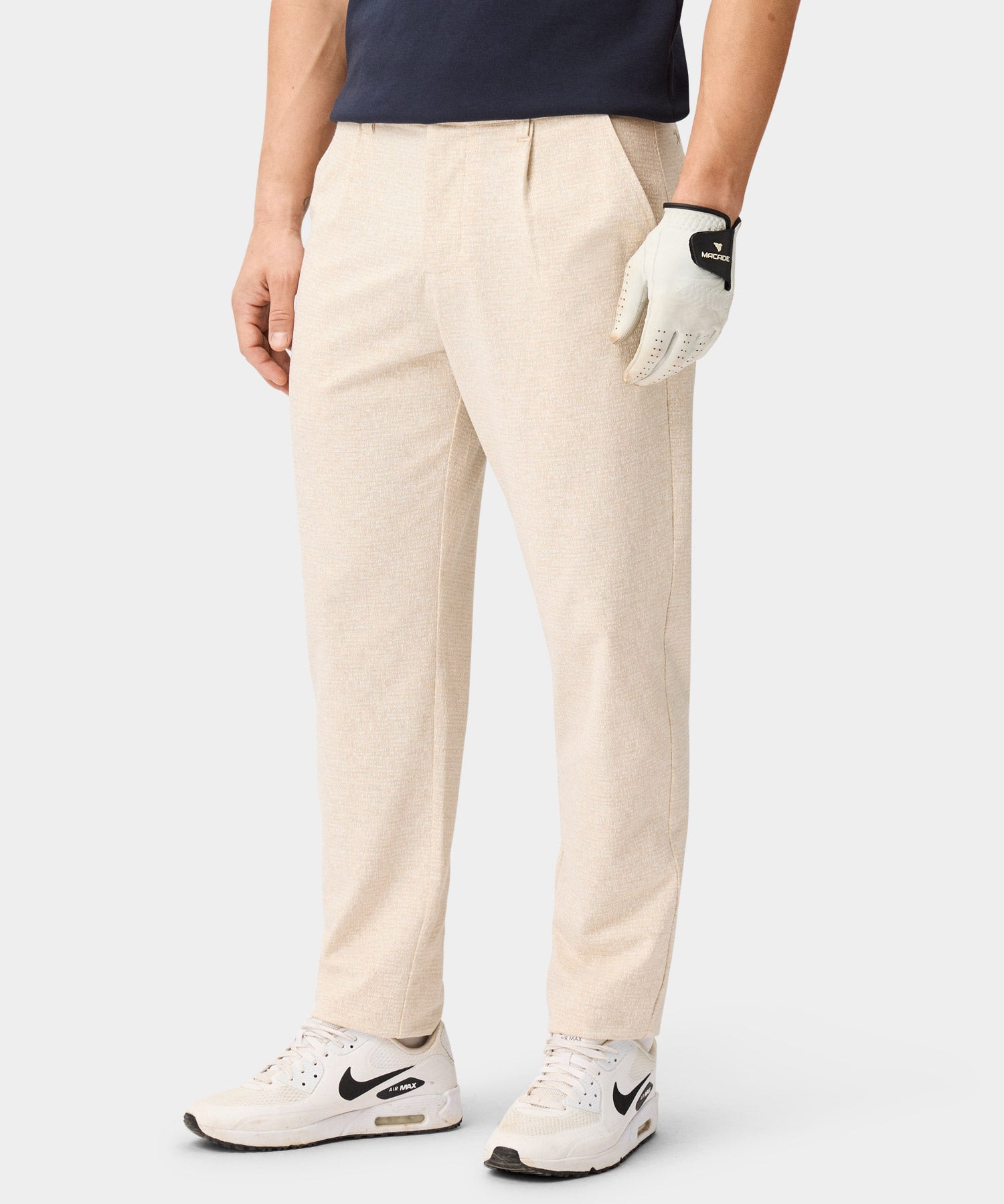 Macade Ridgeweave Pleated Trousers