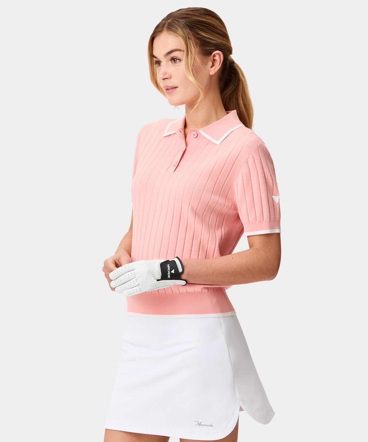Macade Skye Course Knit Polo