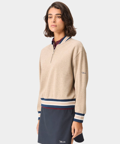 Macade Dömu Crossover Wool Bomber